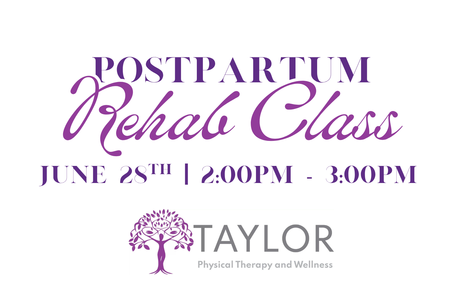 Postpartum Core Class with Taylor PT
