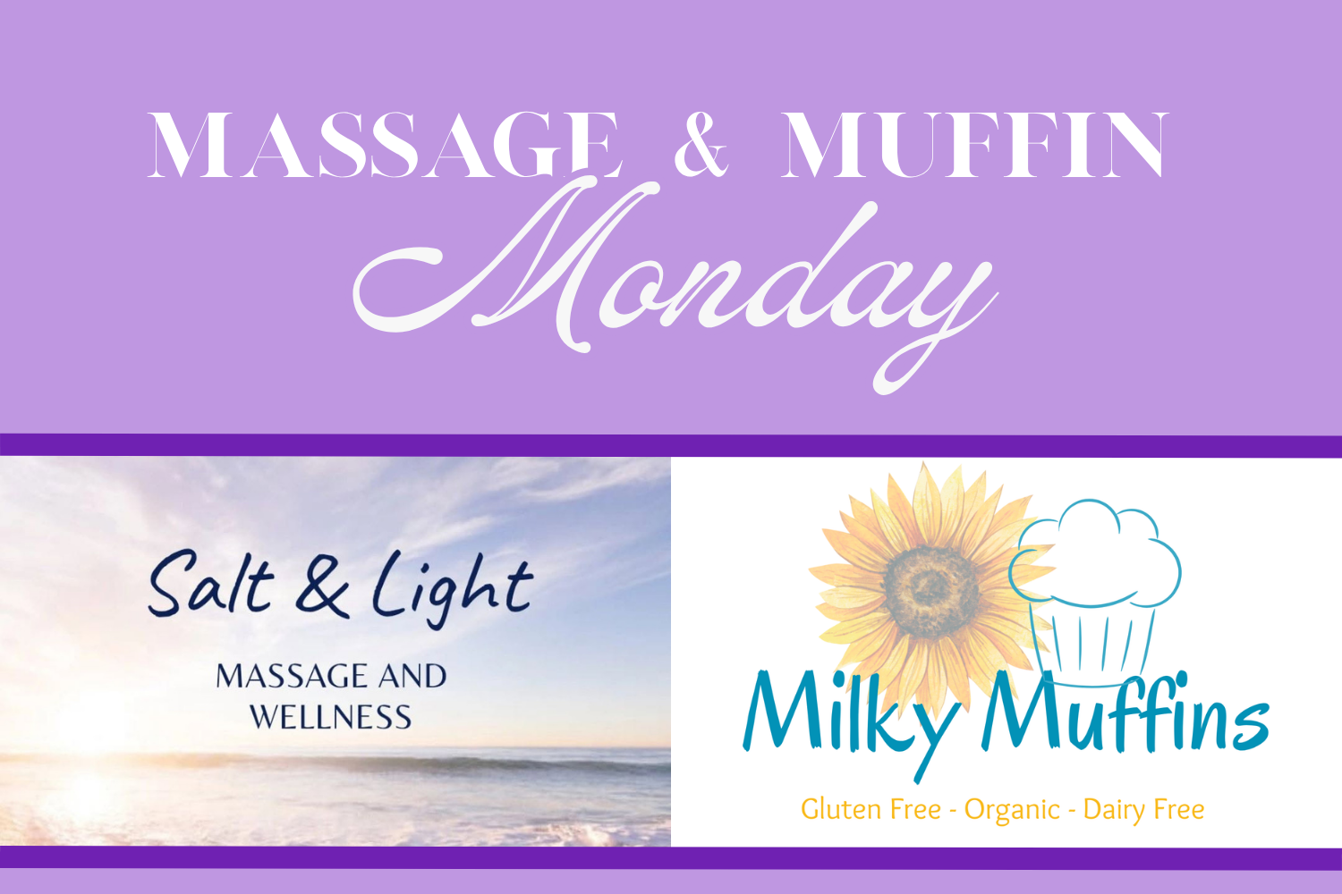 Massage and Muffin Monday!