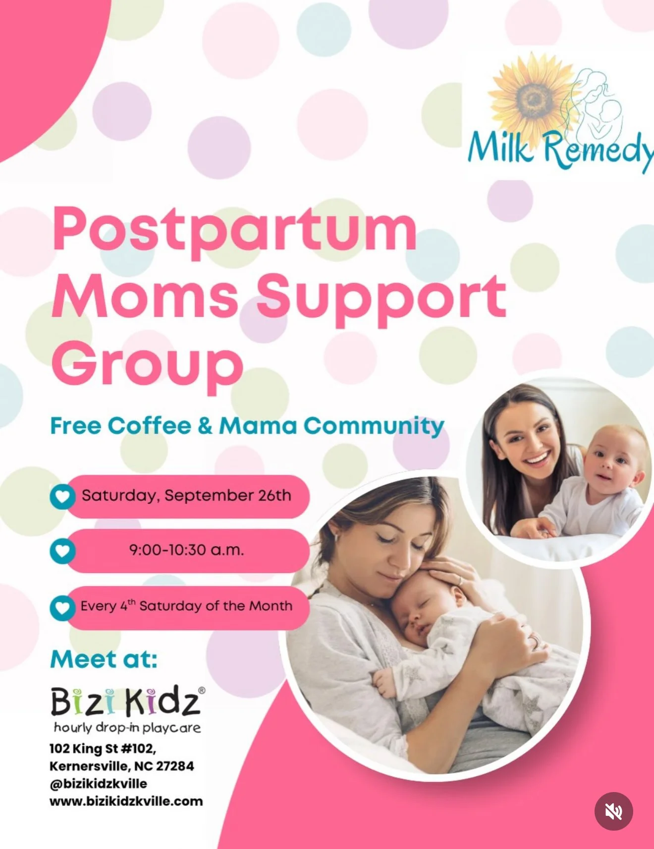 Milk Remedy Support Group at Bizi Kids