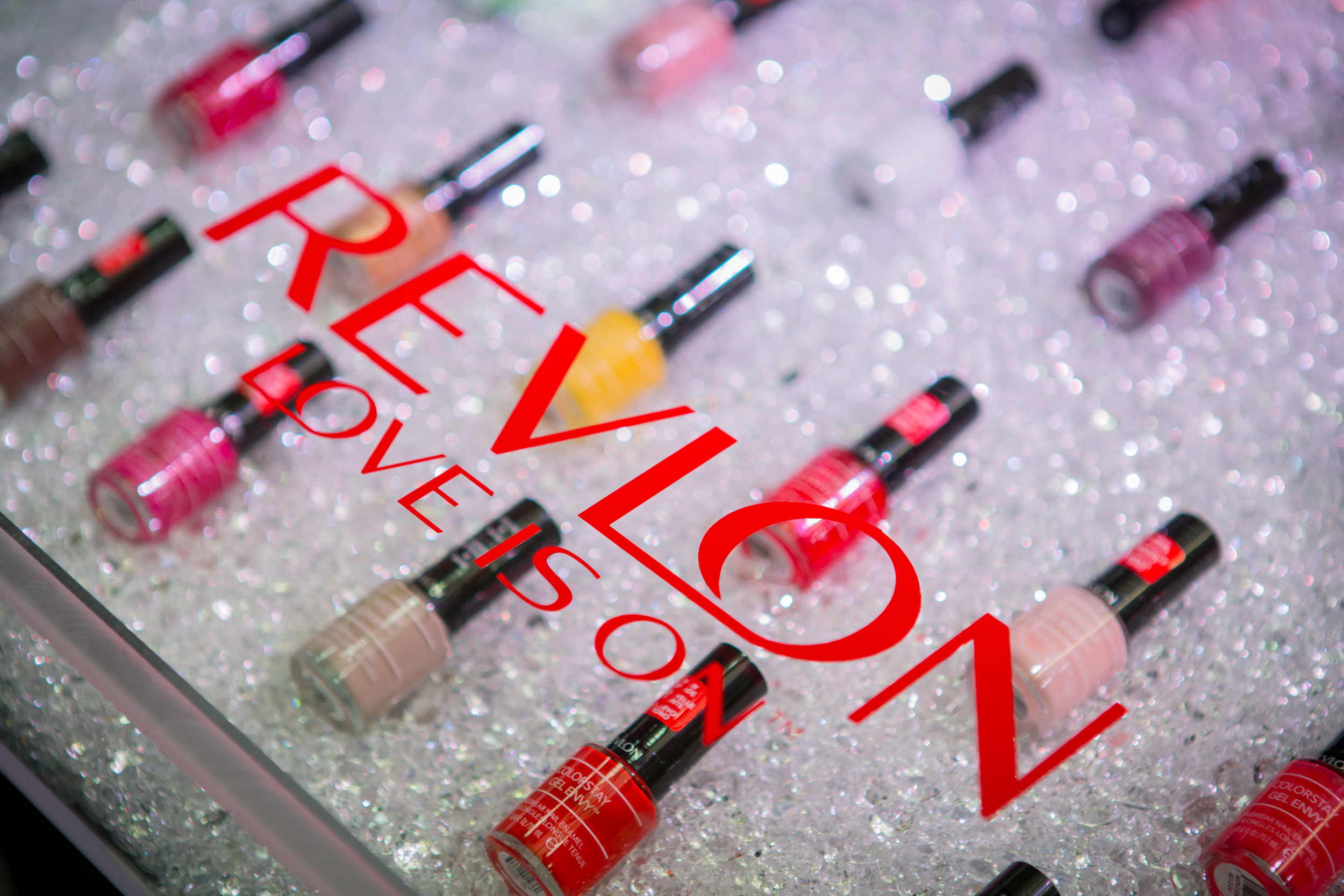 Revlon Love is On! trade show activation at Beauty Con