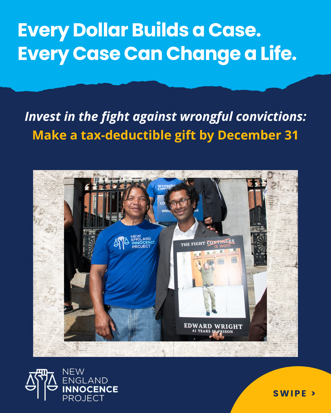 Make Freedom Possible with a Year-End Gift