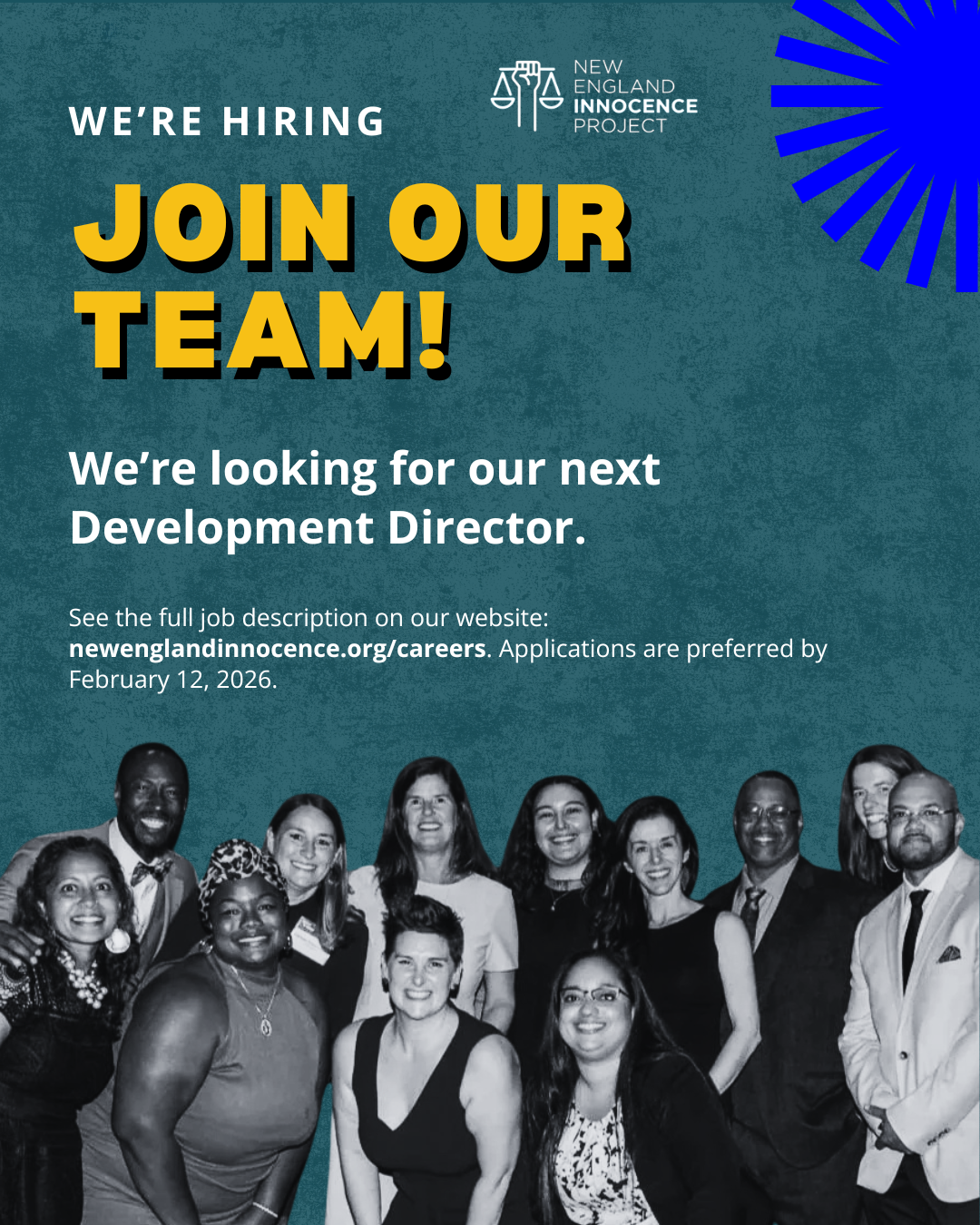 Join our Team! Seeking a Development Director