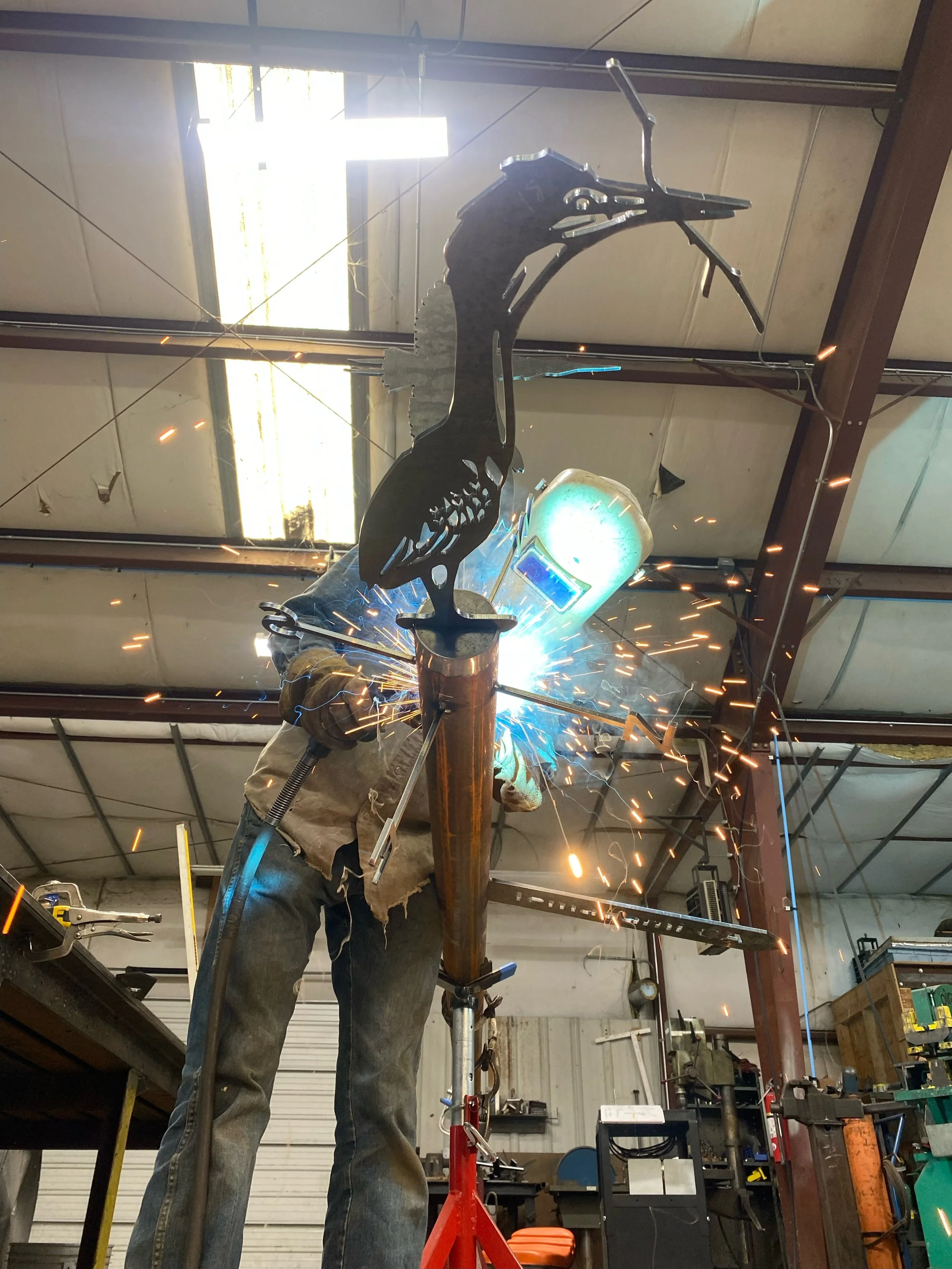 PERCH | 2026 | Raleigh NC | Fabrication 2024, Leo Gaev Metalworks