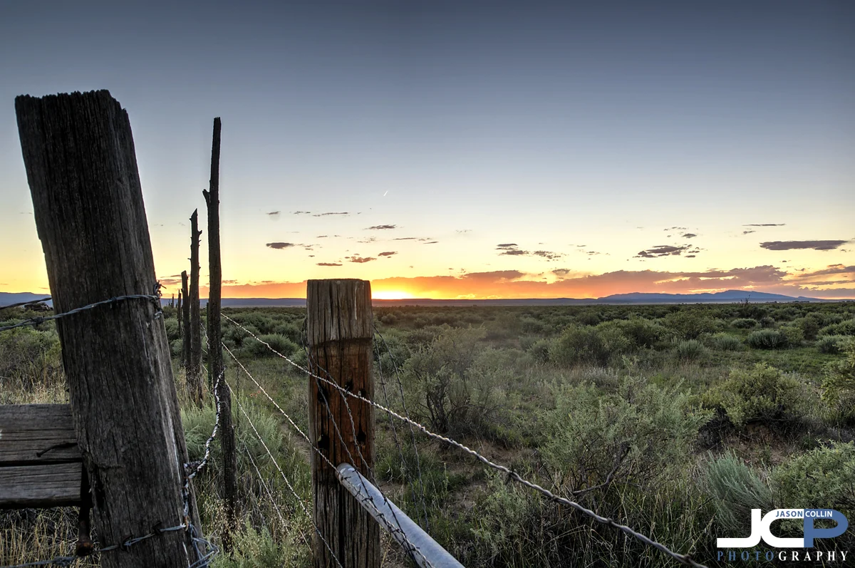 All quiet on this rural New Mexico landscape - Nikon D300 with Tamron 17-50mm @ f/f8 ISO 200 5-bracket HDR tripod mounted with cable release