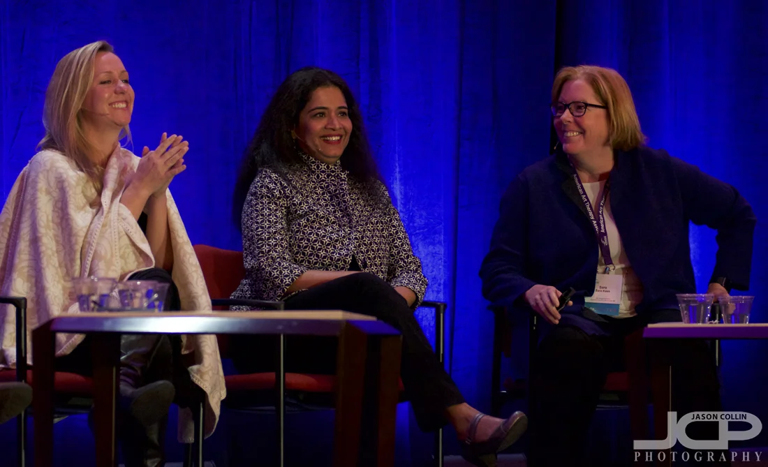 Lots of good vibes on this panel at the American Art Therapy Conference 2017 in Albuquerque, New Mexico -- Nikon D7200 with Nikkor 80-200mm @ f/2.8 1/200th ISO 4000