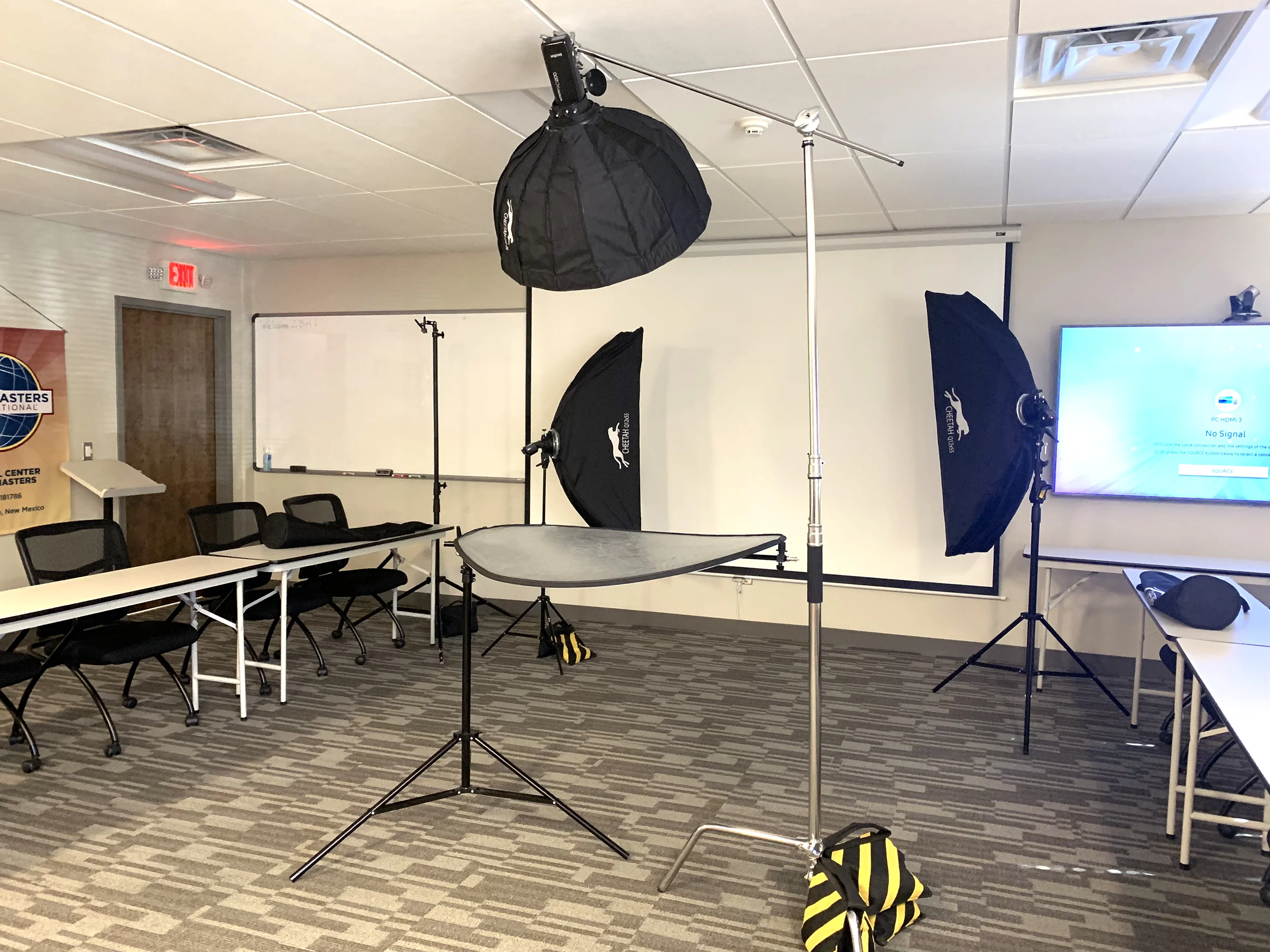 Taking the studio to the client in Albuquerque, New Mexico