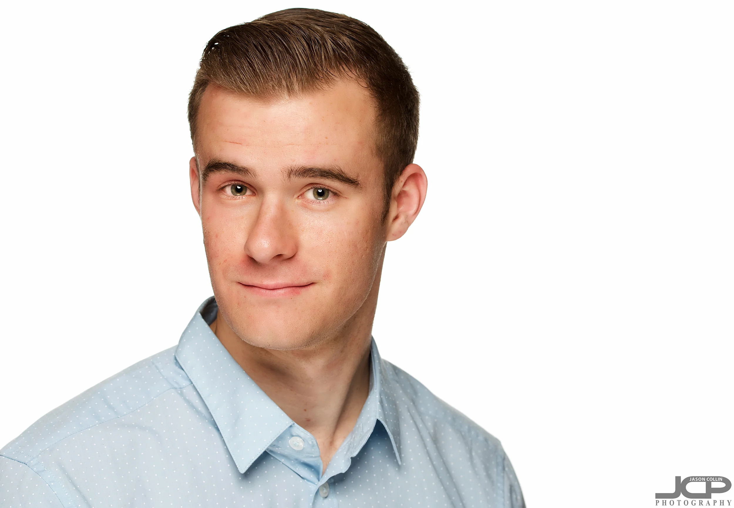 Comedic Actor Headshot in Albuquerque New Mexico with Connor