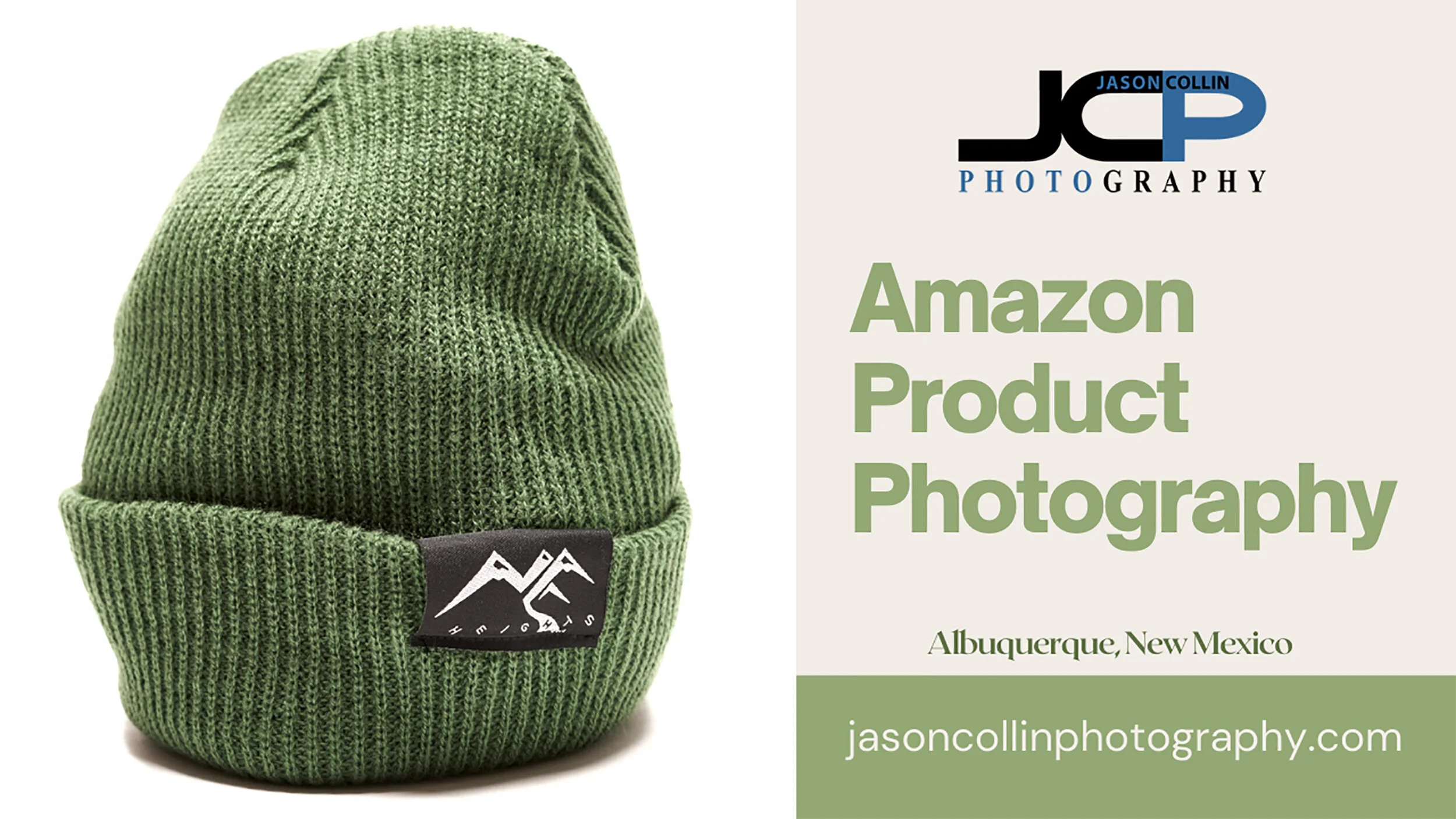 Amazon Product Photography in Albuquerque with NE Heights Climbing Hats