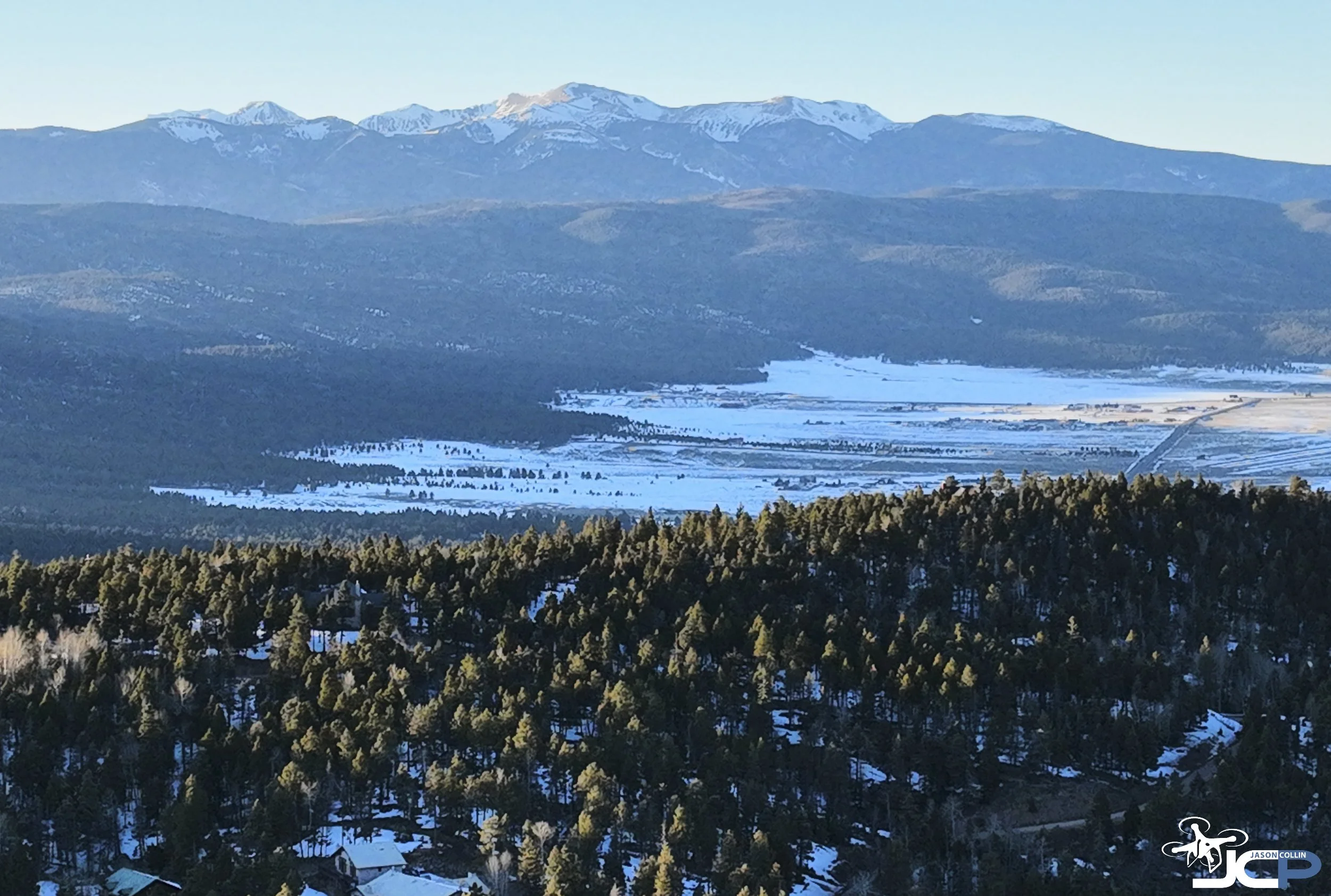 Angel Fire Winter Aerial Drone Photography New Mexico True — Jason ...