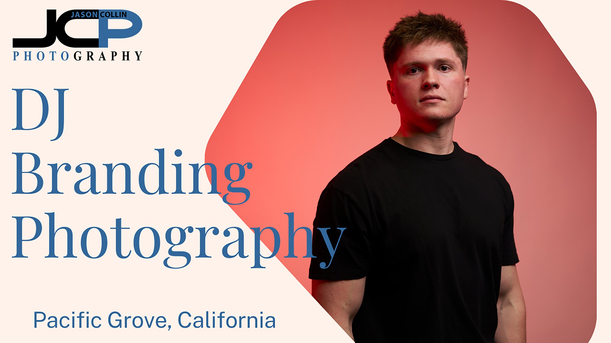 Music Producer and DJ Branding Photography Photo Shoot in Studio in Pacific Grove California for Jason Kushy