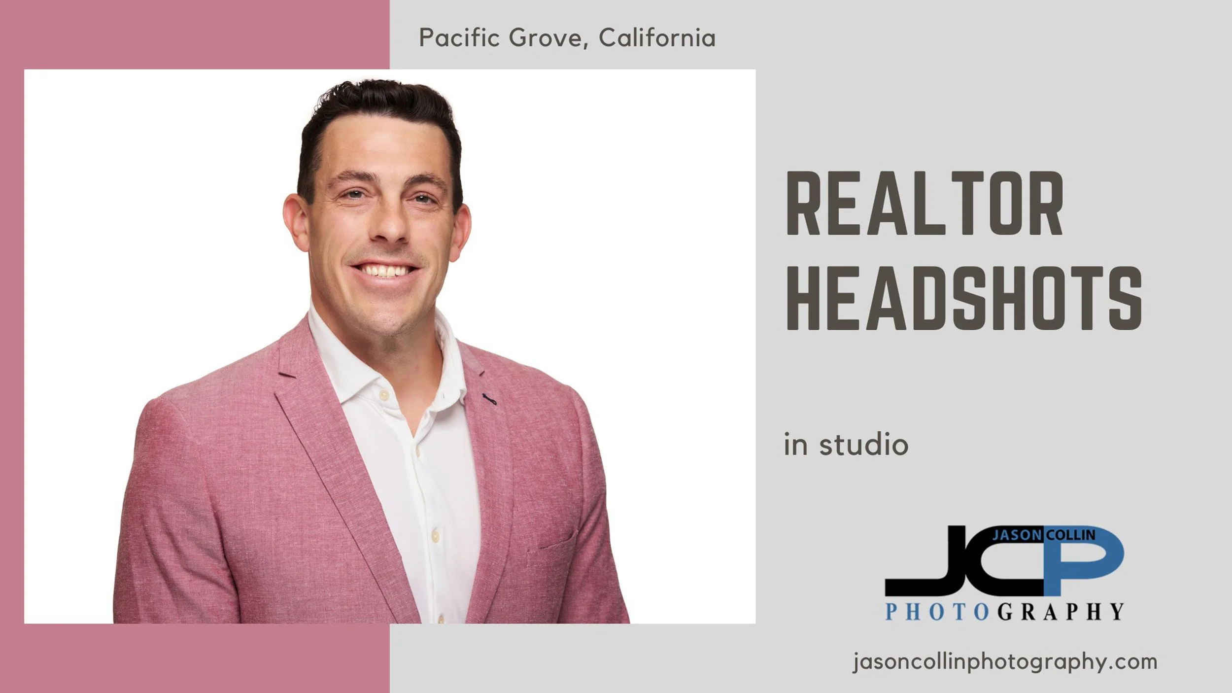 Realtor Headshots for a New Real Estate Agent in Pacific Grove