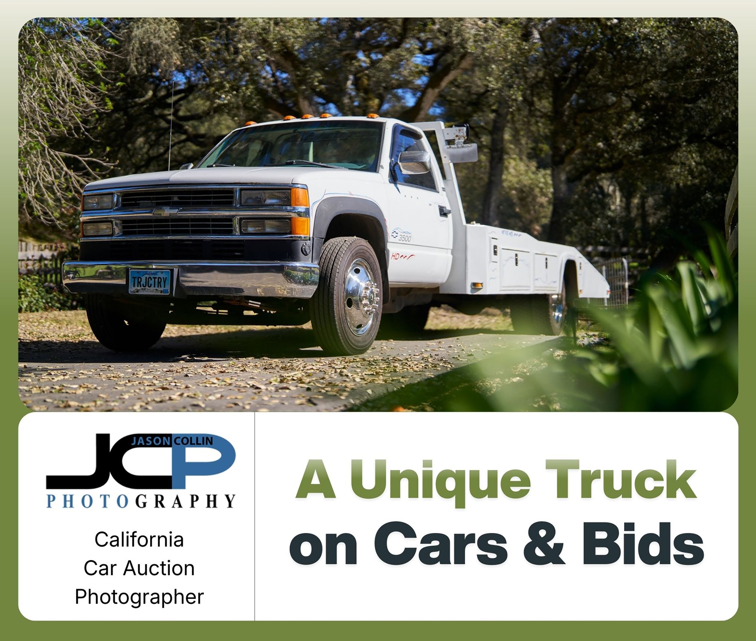 1996 Chevrolet C3500HD Ramp Truck on Cars &amp; Bids – Auction Photography