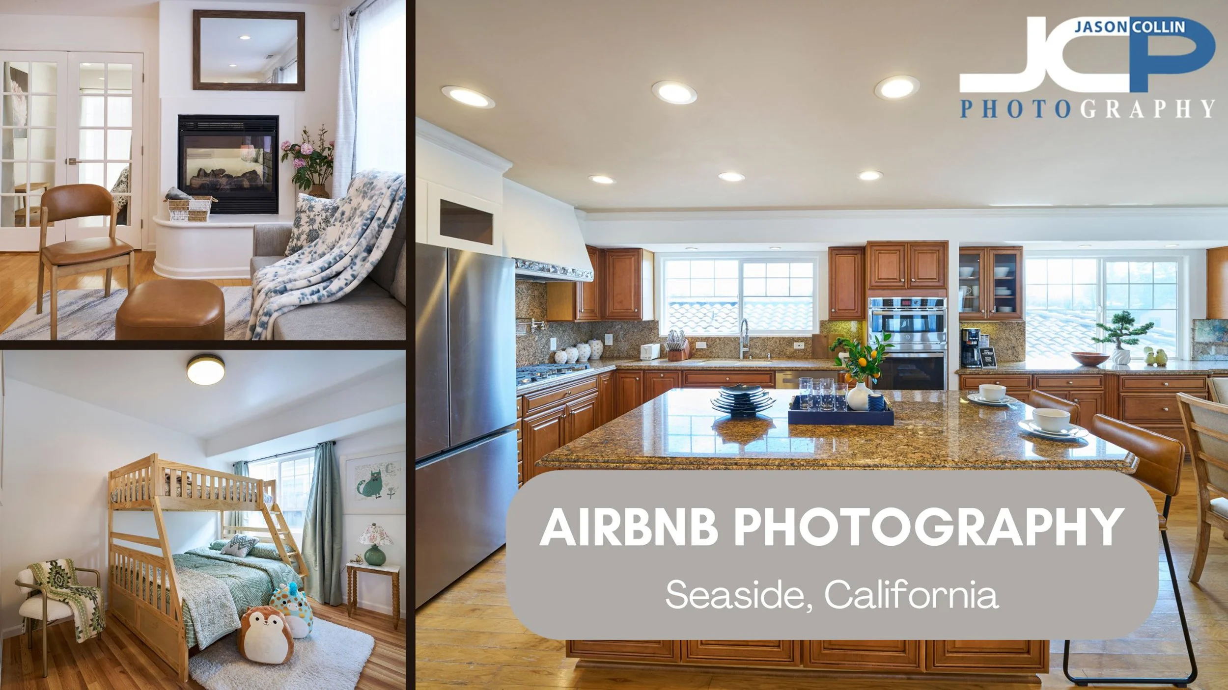 Airbnb Photography Seaside CA | Updated Vacation Rental for Repeat Client