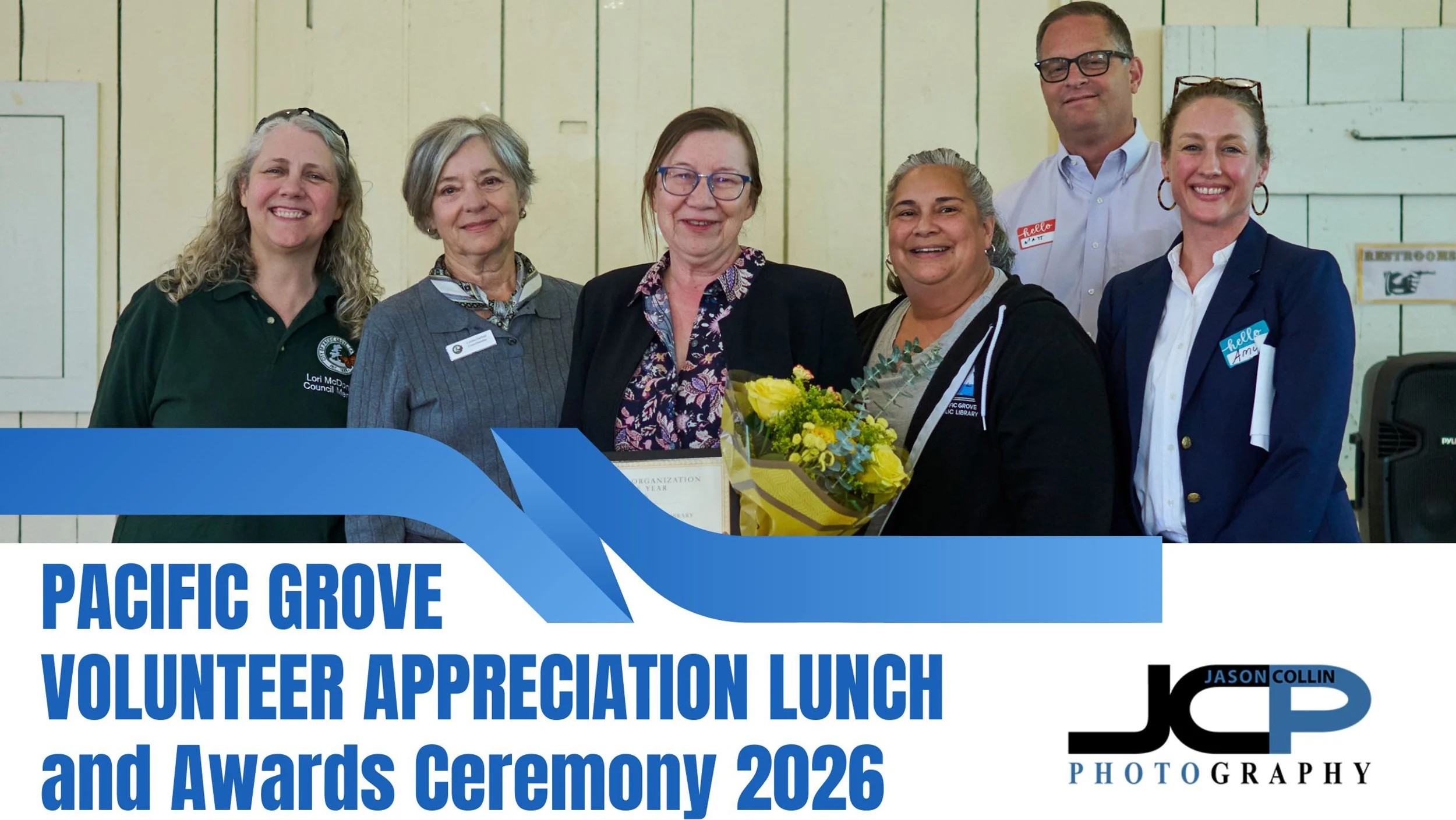 Pacific Grove Volunteer Appreciation Lunch and Awards Ceremony 2026
