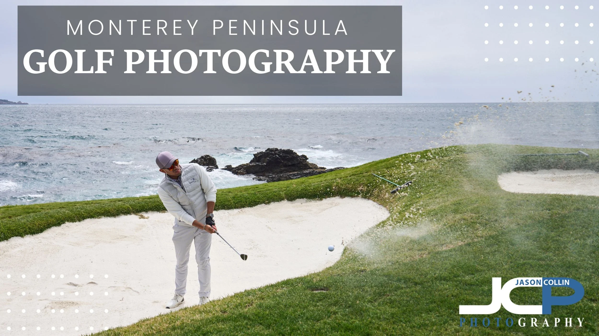 Golf Photography on the Monterey Peninsula for Friends Visiting from Georgia