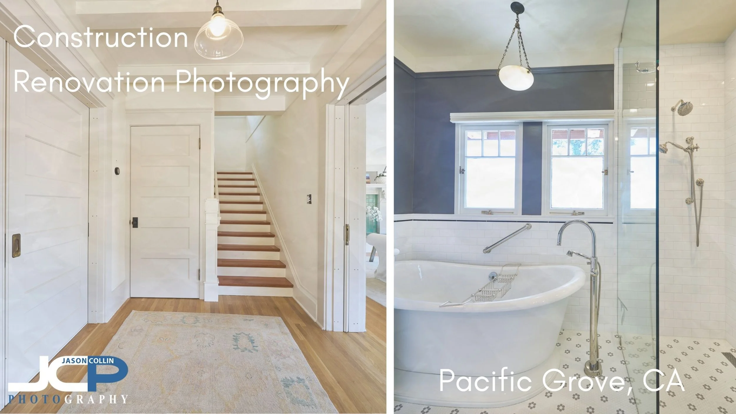 Historic Pacific Grove Home Renovation Photography for Hare Construction