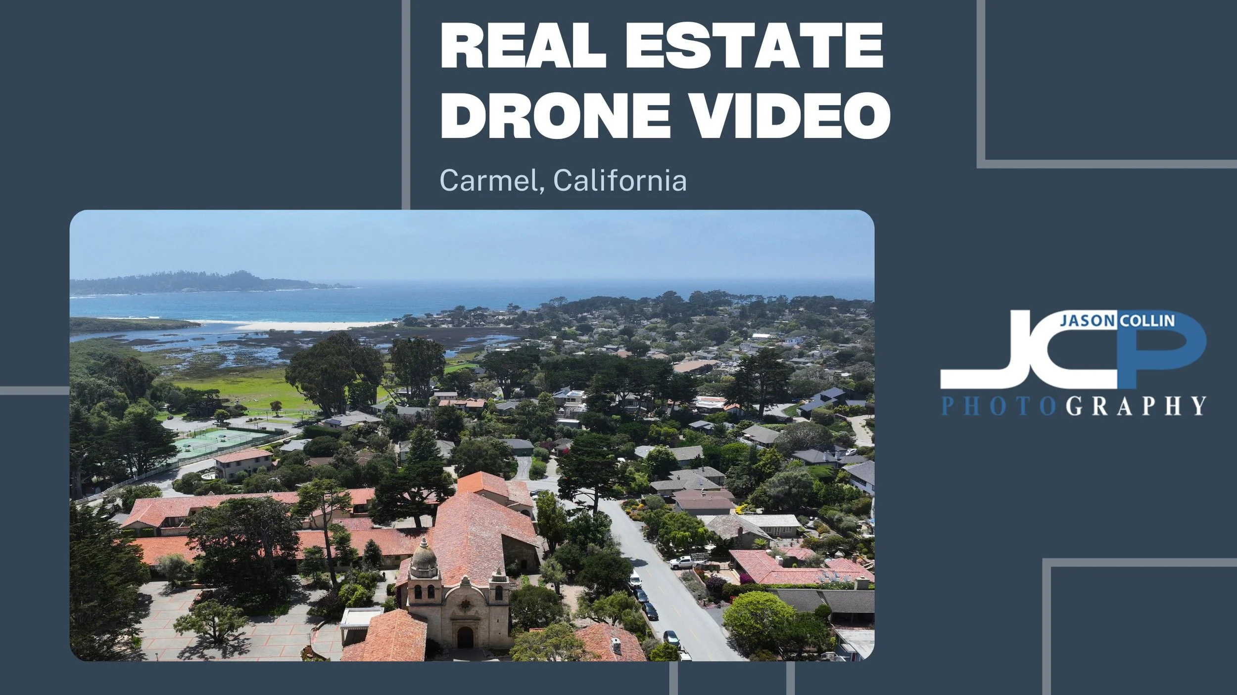 Carmel Real Estate Drone Video Near Carmel Mission