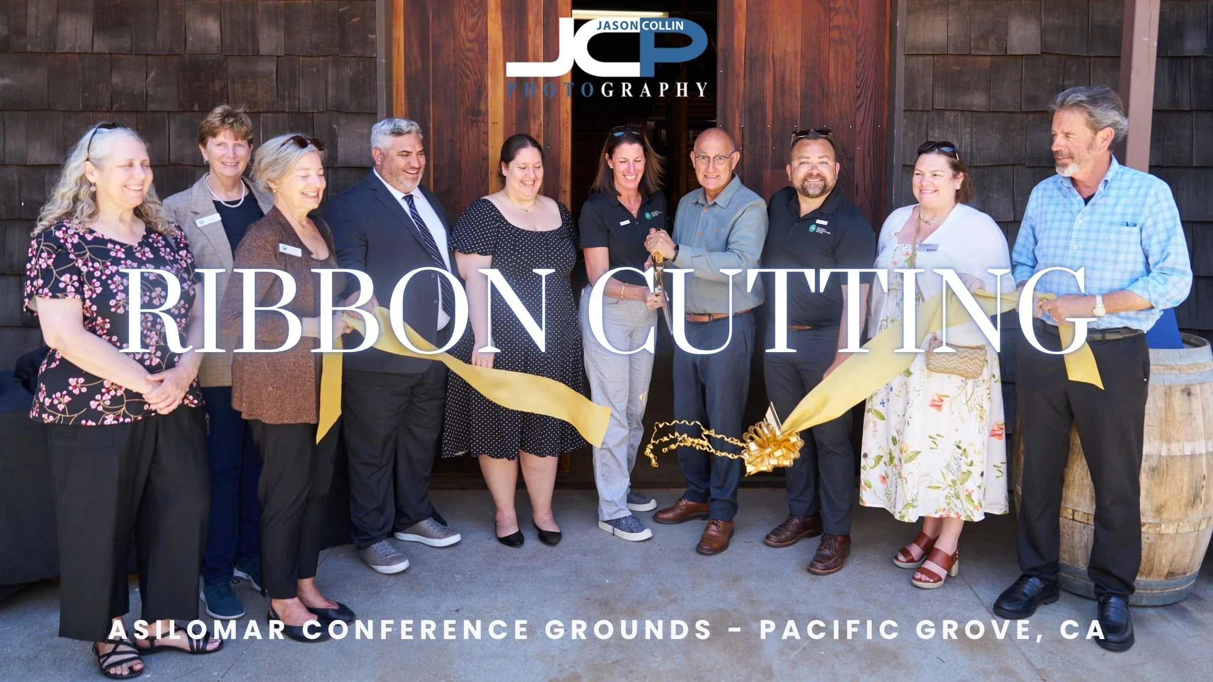 Historic Preservation Center Ribbon Cutting at Asilomar Conference Grounds