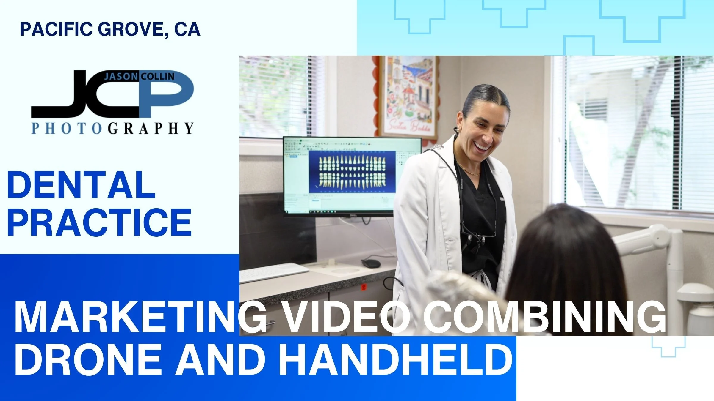 Drone and Gimbal Marketing Video for Dr. Jamie in Pacific Grove