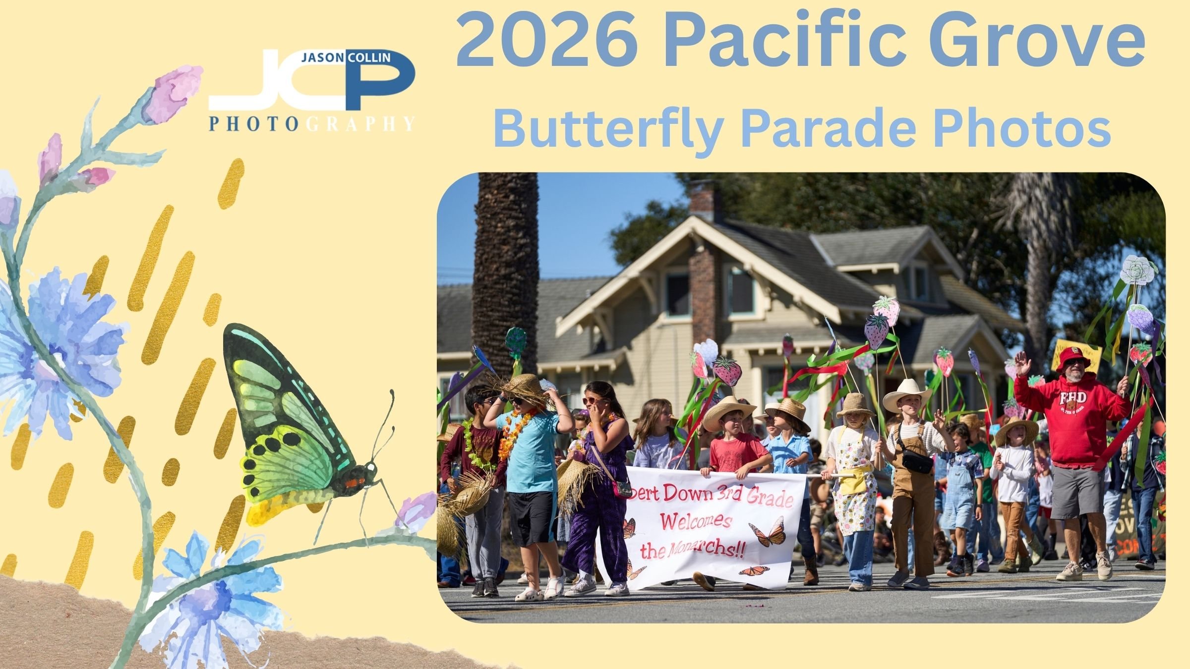 Pacific Grove Butterfly Parade 2026 Photos