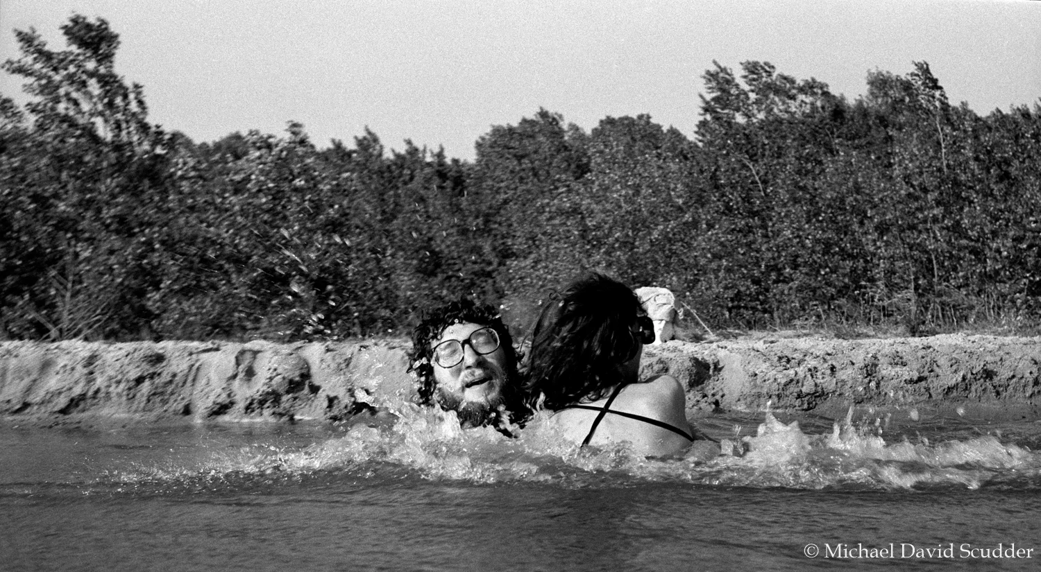 Steven Scudder Swimming in the Platte River