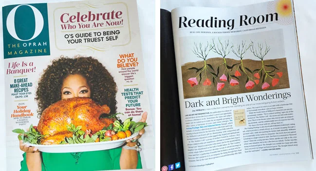 Penelope Dullaghan from Scott Hull Associates with O, the Oprah magazine illustration