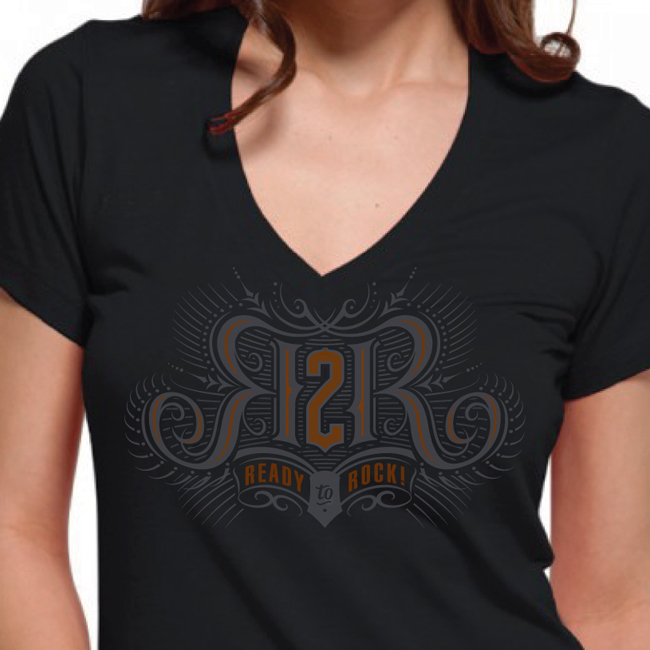 Mark Riedy from Scott Hull Associates for Ready 2 Rock identity T-Shirt