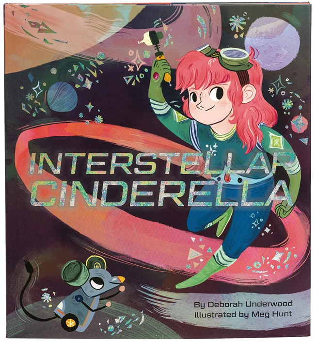 Meg Hunt from Scott Hull Associates for Interstella Cinderella cover