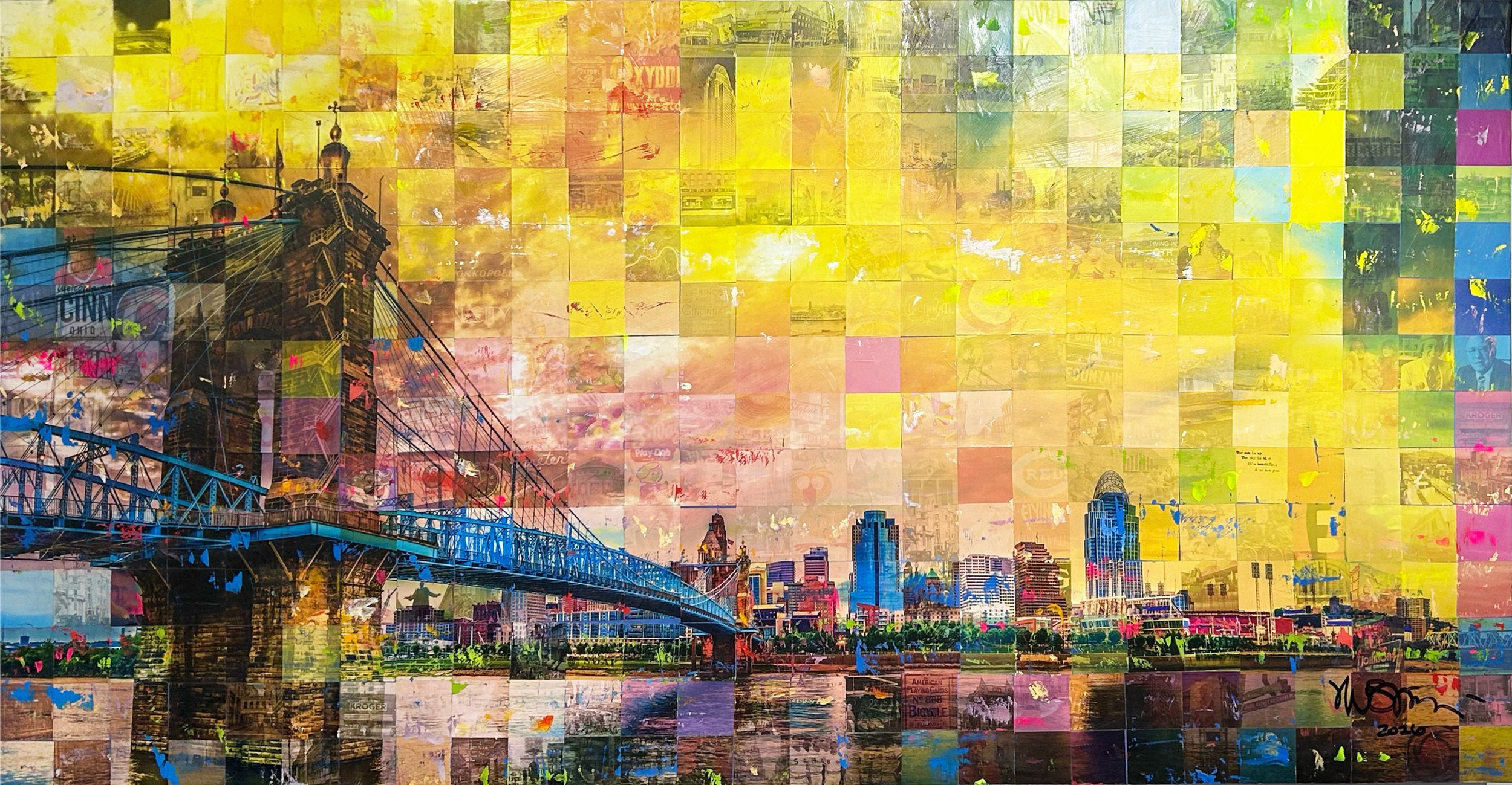 Most Corporate Art Says Nothing. Jeffrey A. Stapleton’s UDF Mosaic Quietly Says Everything.
