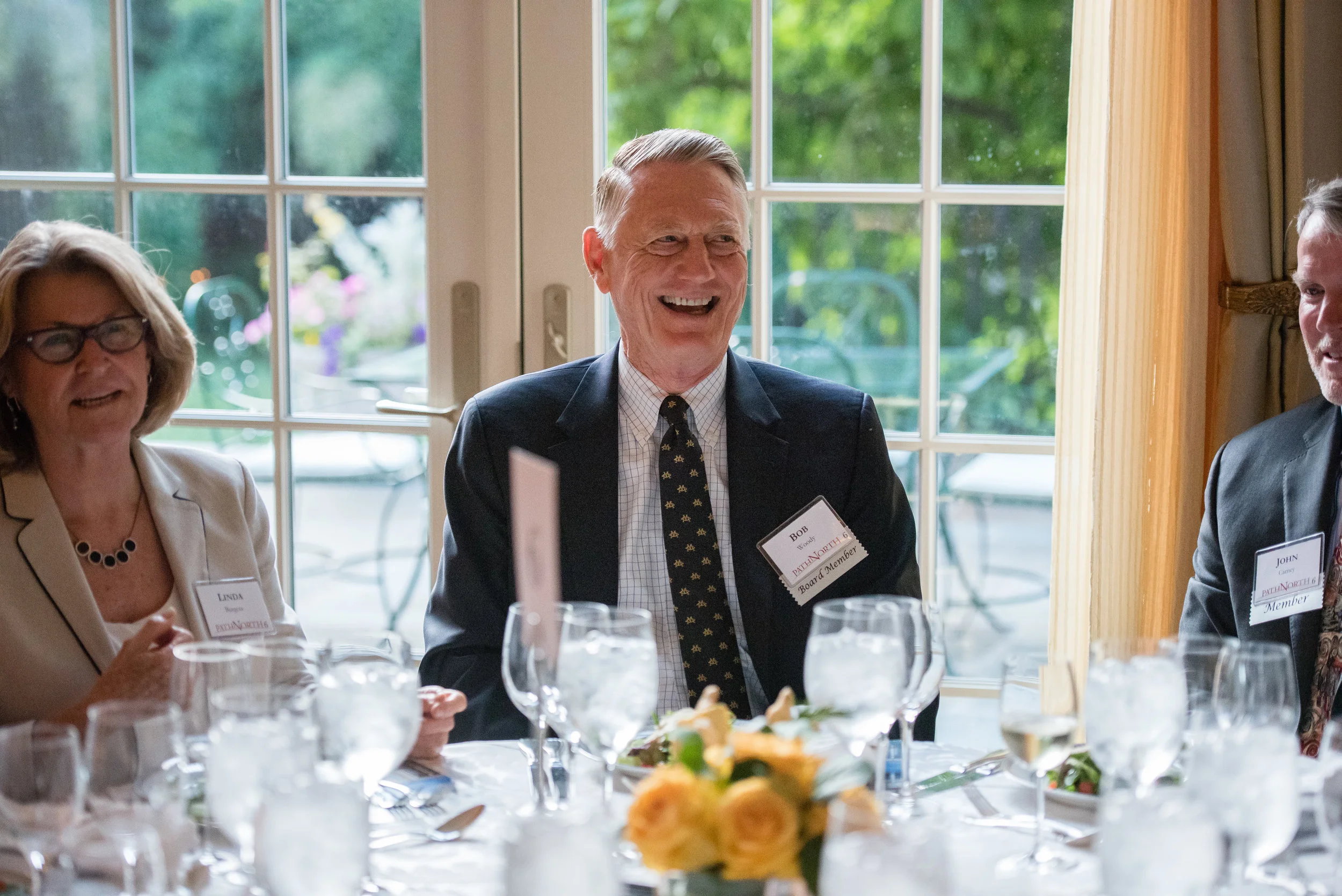  Linda Burgess, Board Member Bob Woody and Member John Carney 