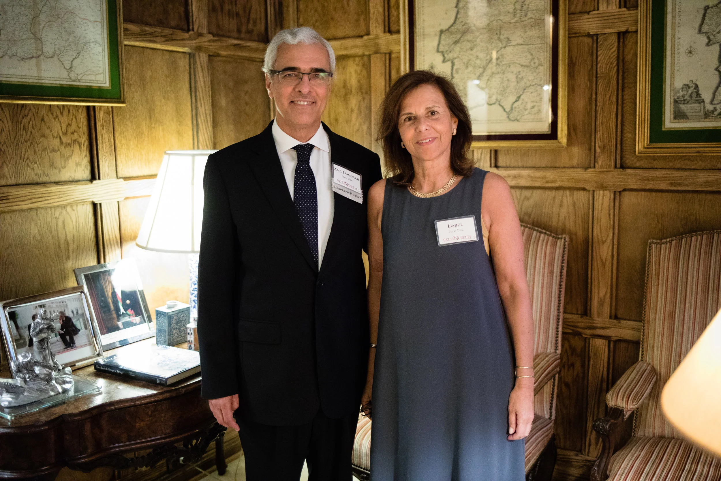  Ambassador Domingos and Mrs. Isabel Fezas Vital 