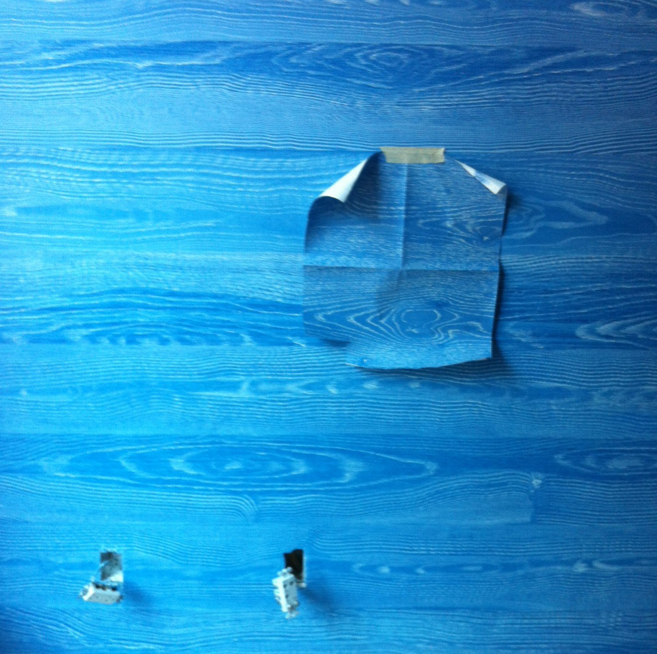Sèvres Blue Faux Wood
