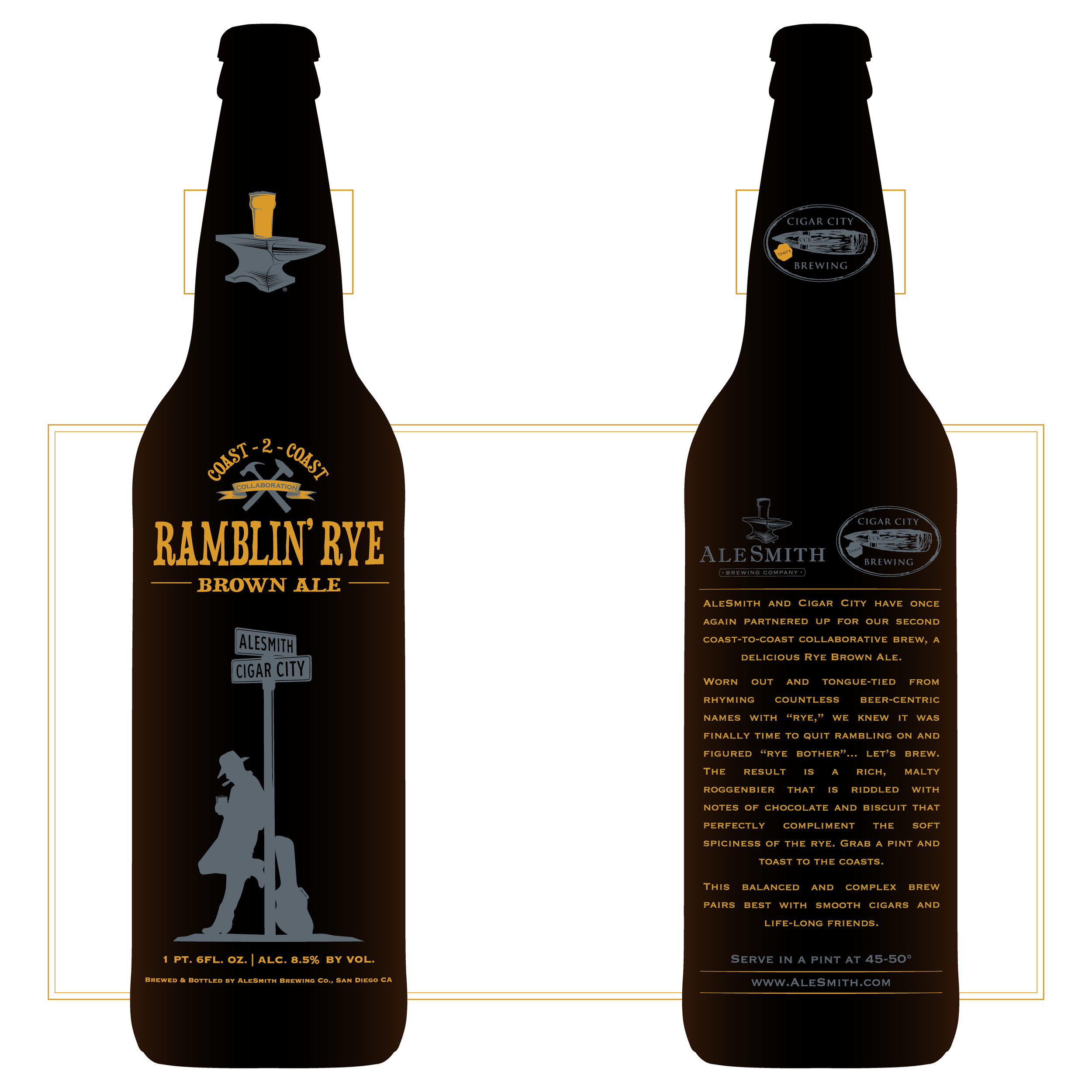 AleSmith x Cigar City Ramblin' Rye