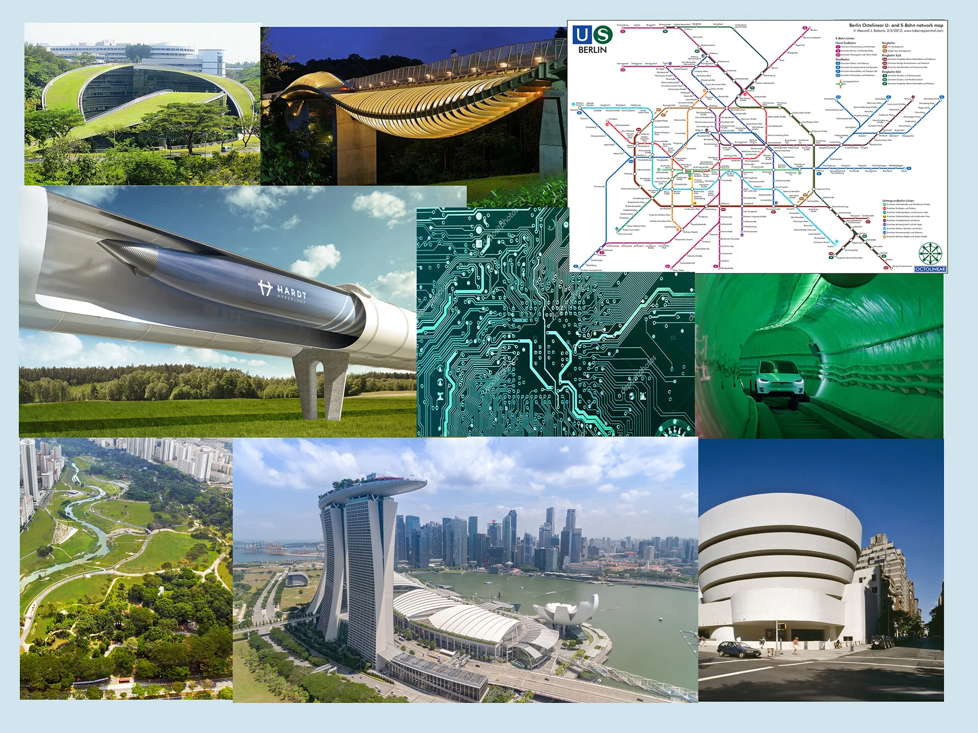 Nvidia 2042 city - Moodboard