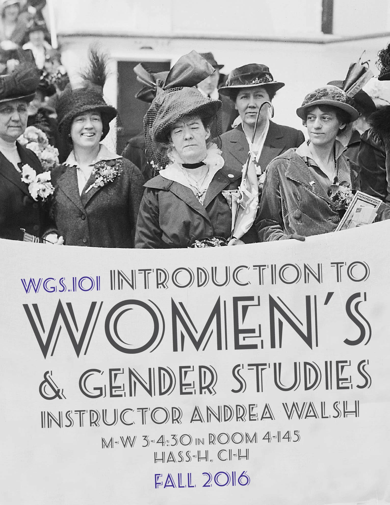 WGS.101 Introduction to Women's and Gender Studies Register Now