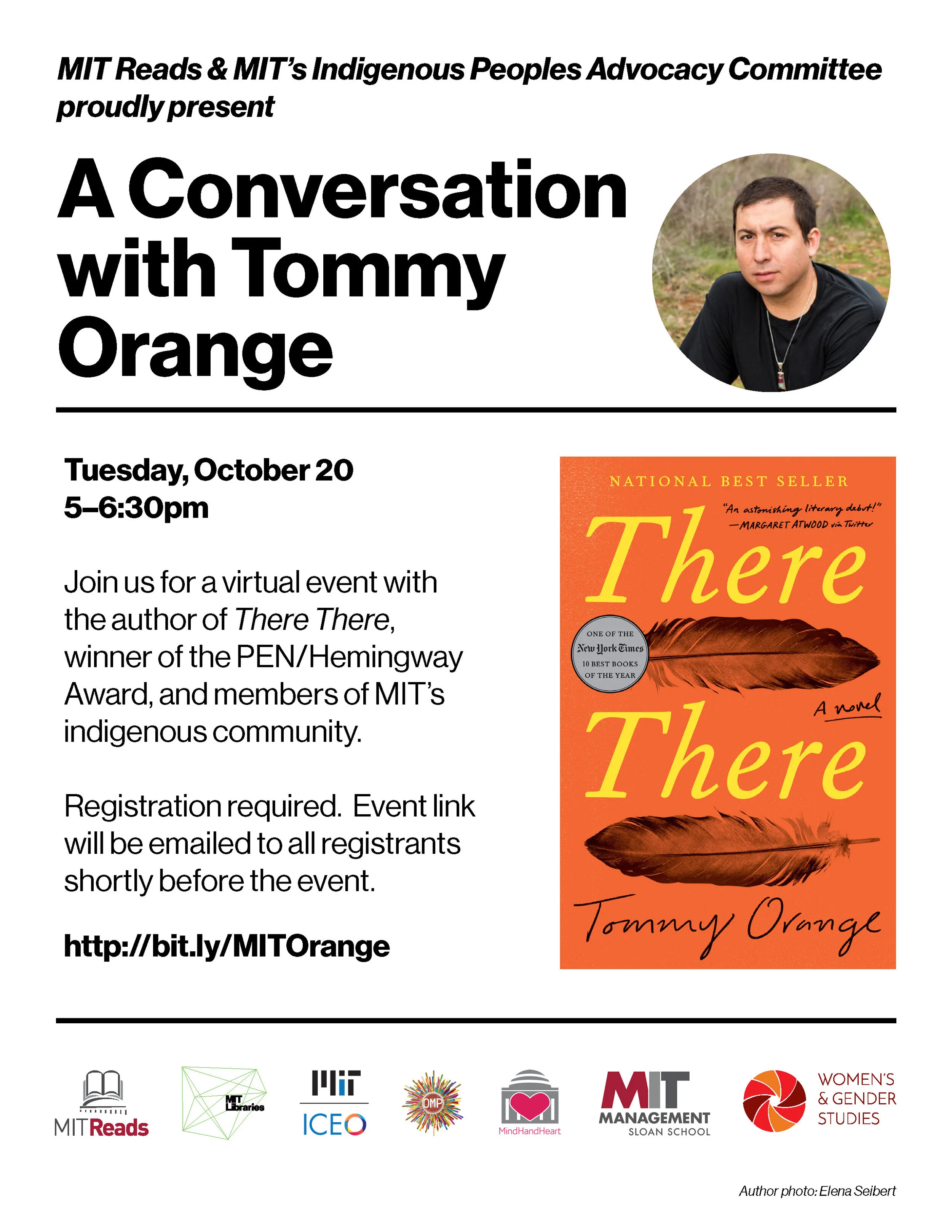 Tommy Orange #MITReads conversation
