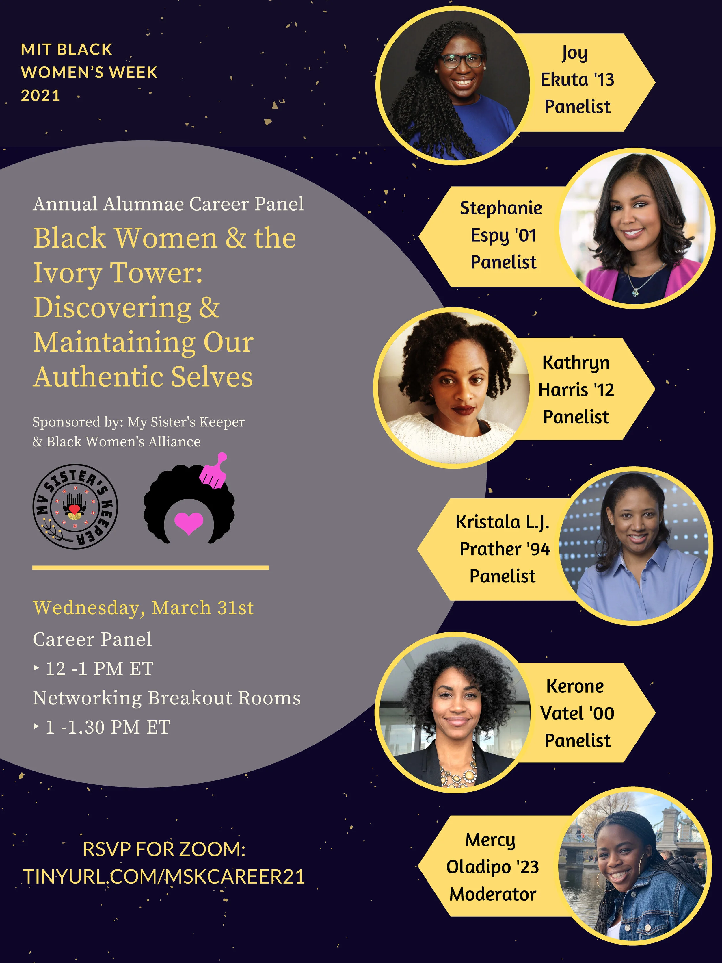 MIT Black Women's Week Annual Alumnae Career Panel