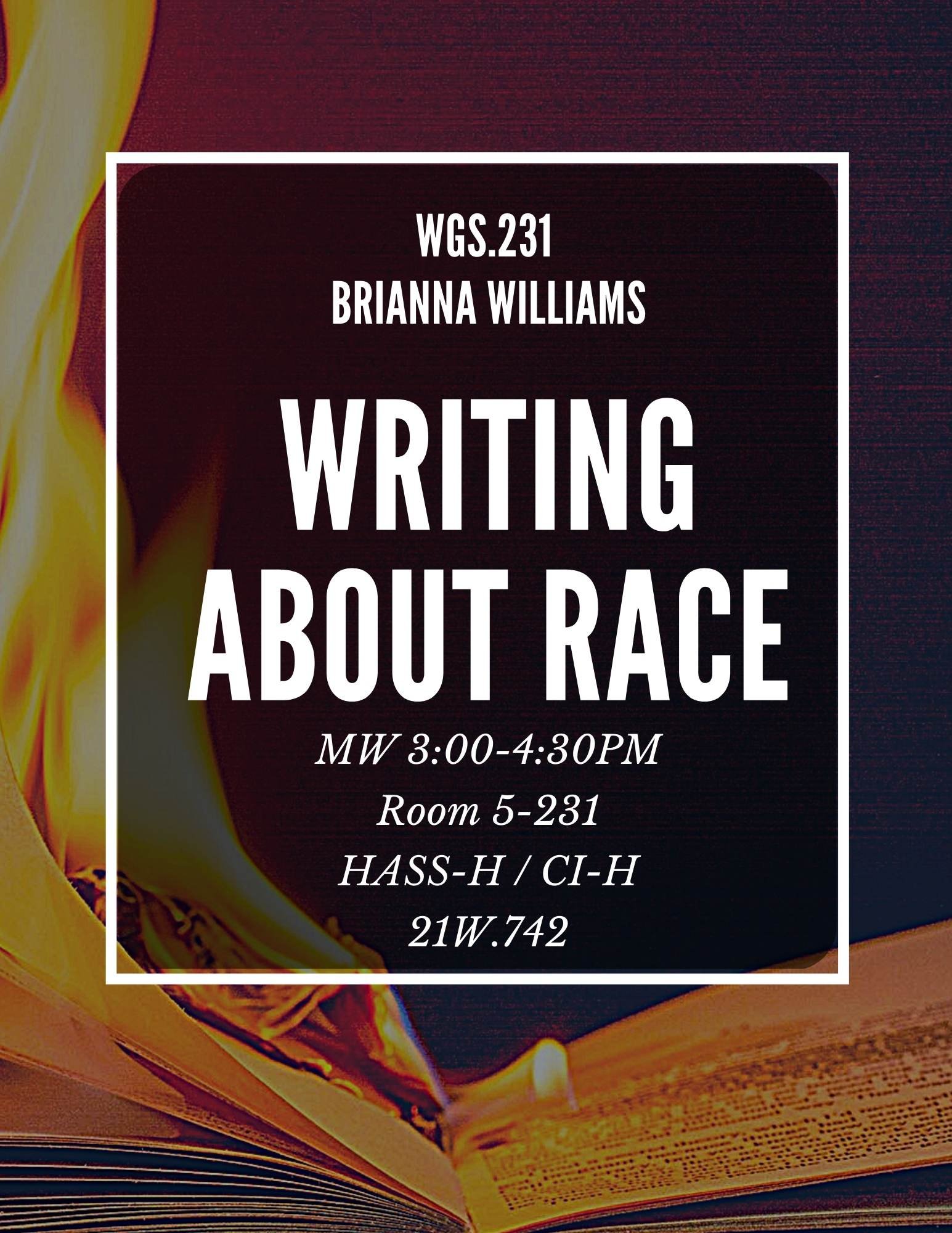 WGS.231 Writing about Race