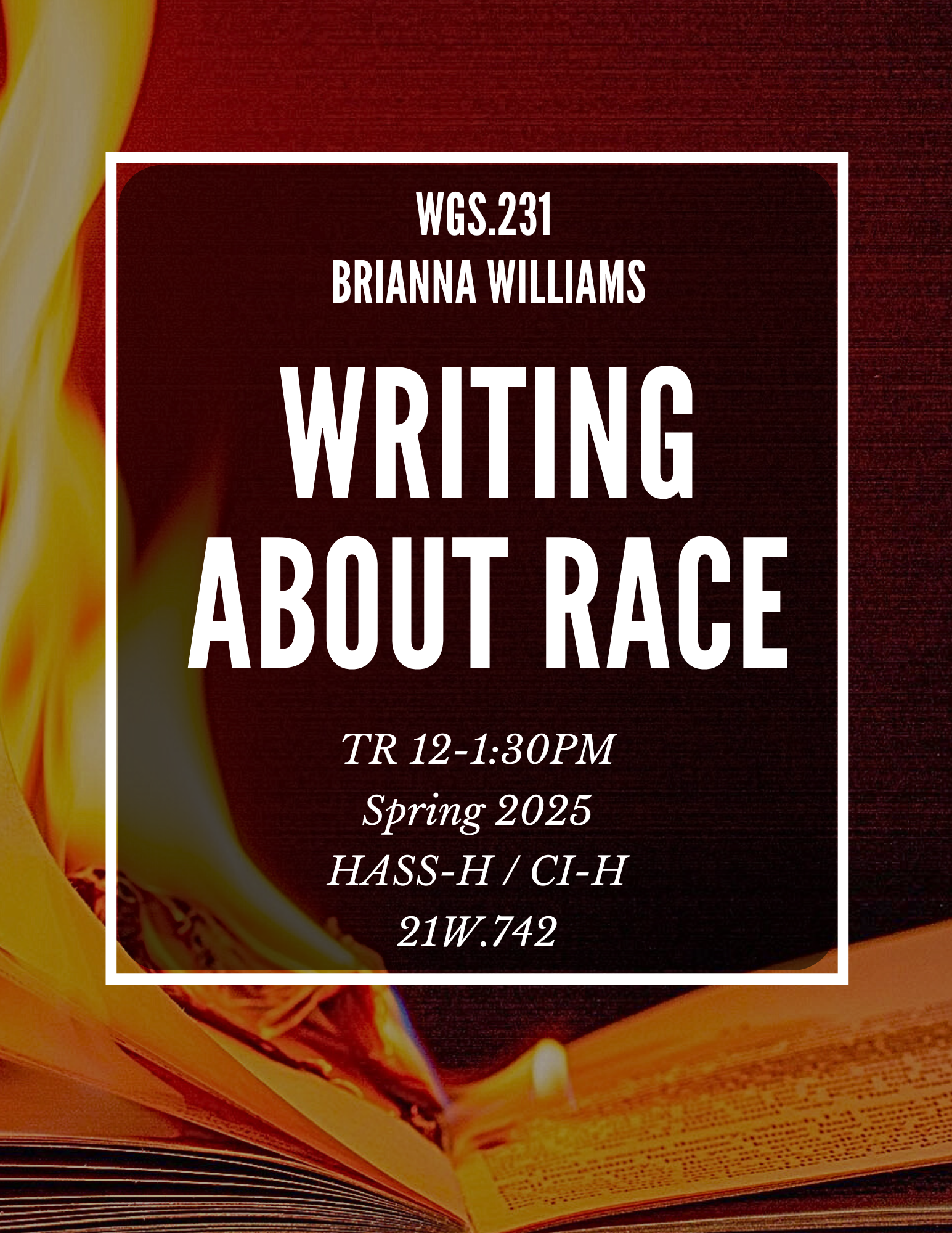 WGS.231 Writing About Race