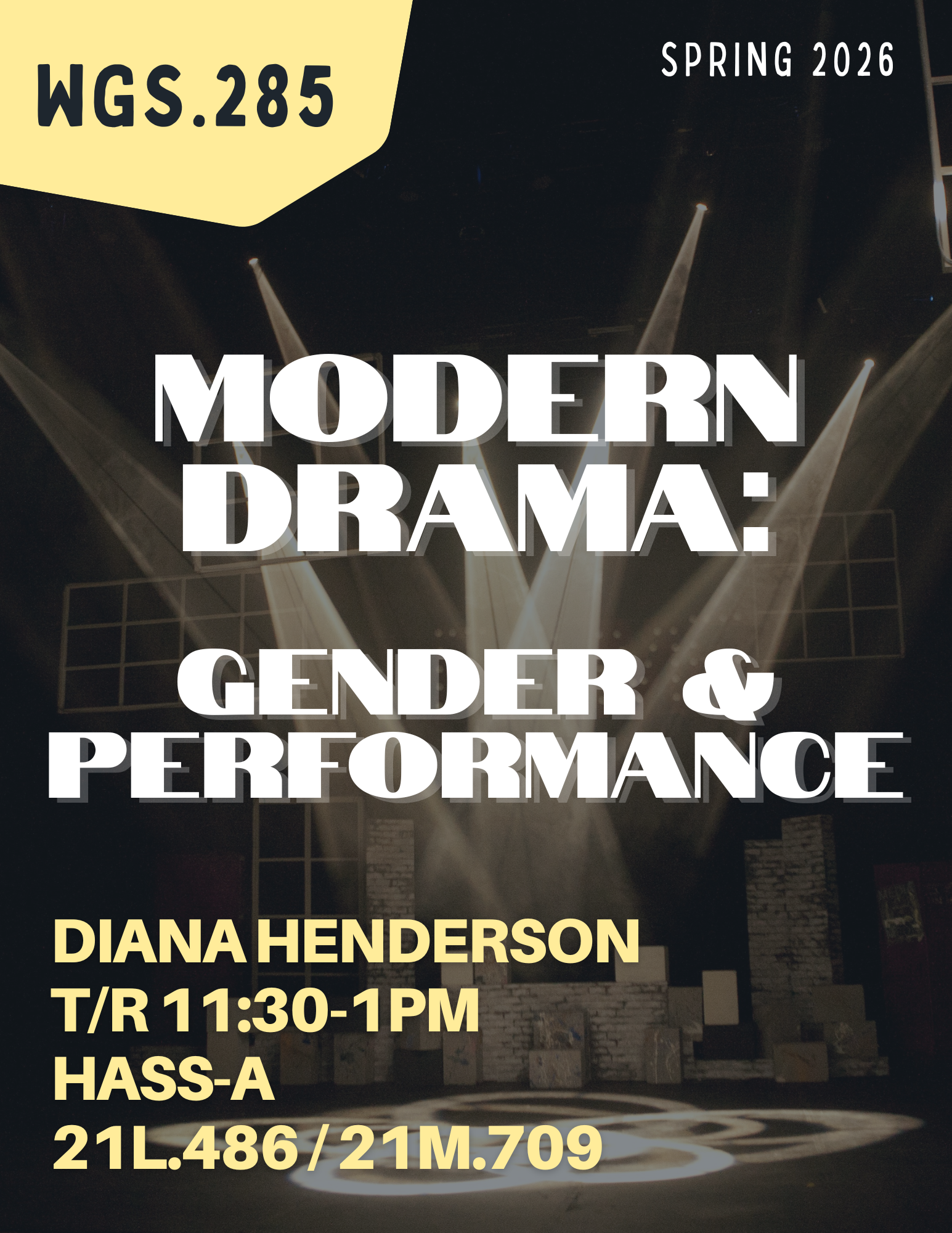 WGS.285 Modern Drama