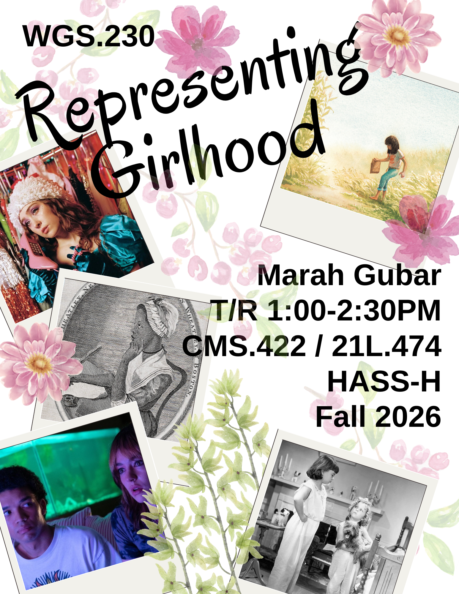 WGS.230 Representing Girlhood