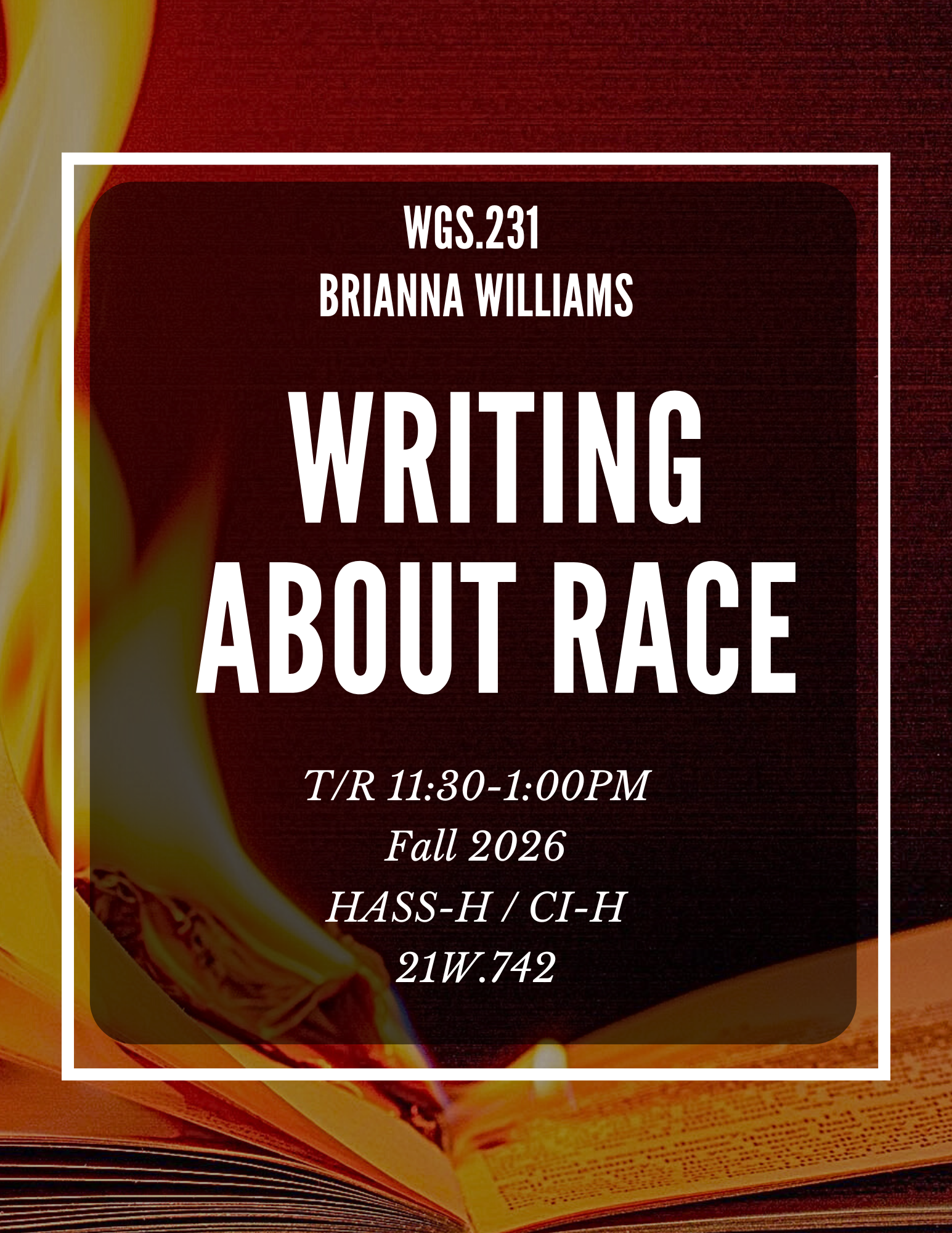 WGS.231 Writing About Race