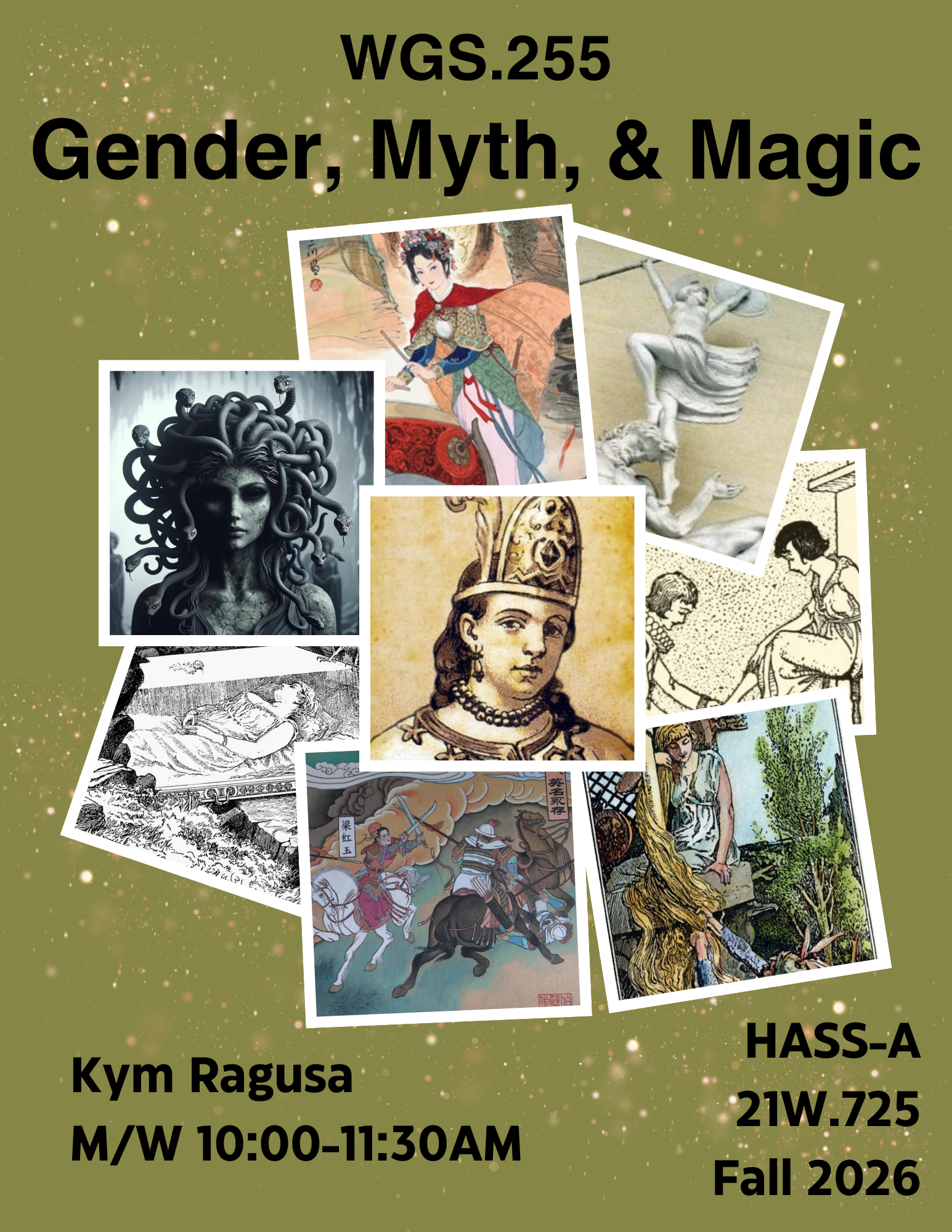 WGS.255 Gender, Myth, and Magic