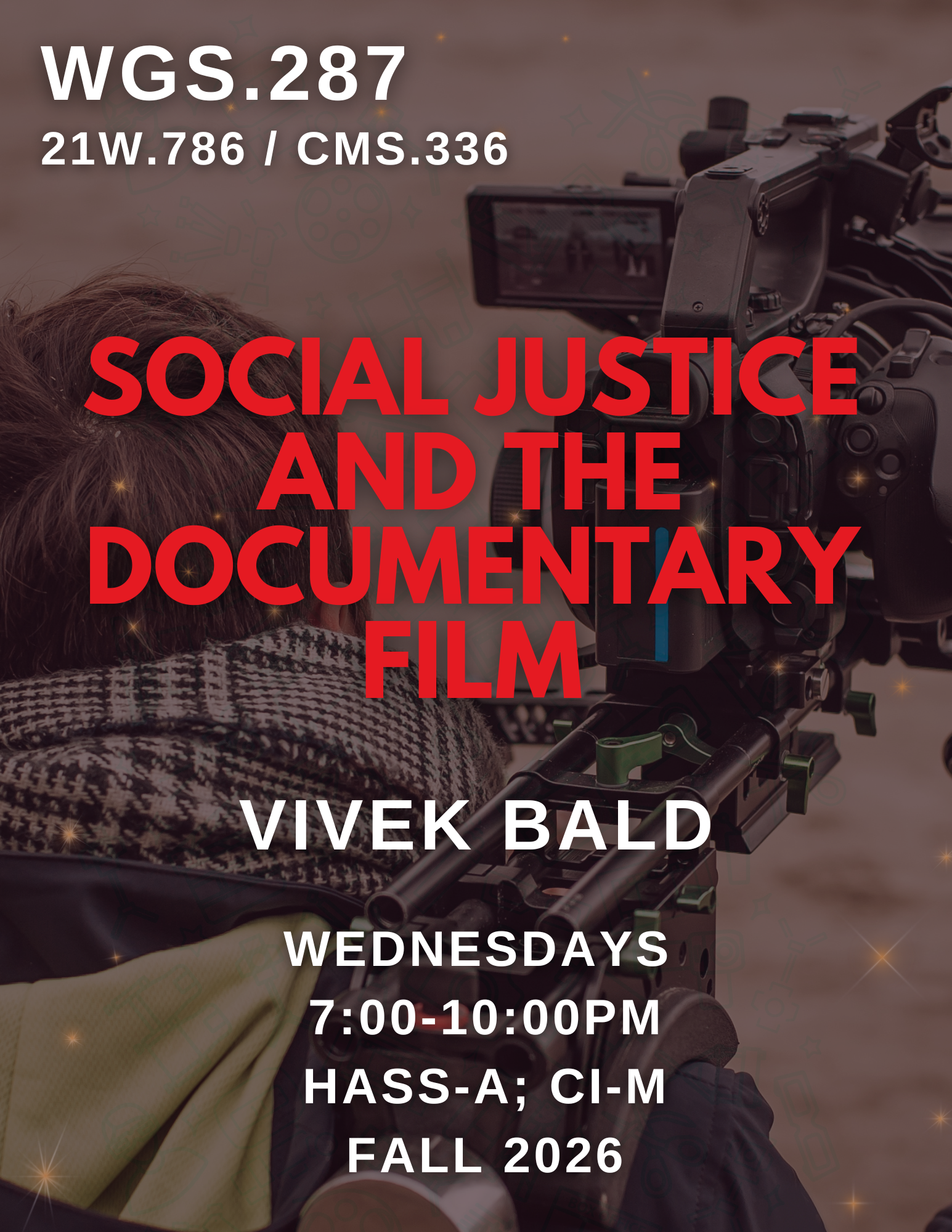 WGS.287 Social Justice and the Documentary Film
