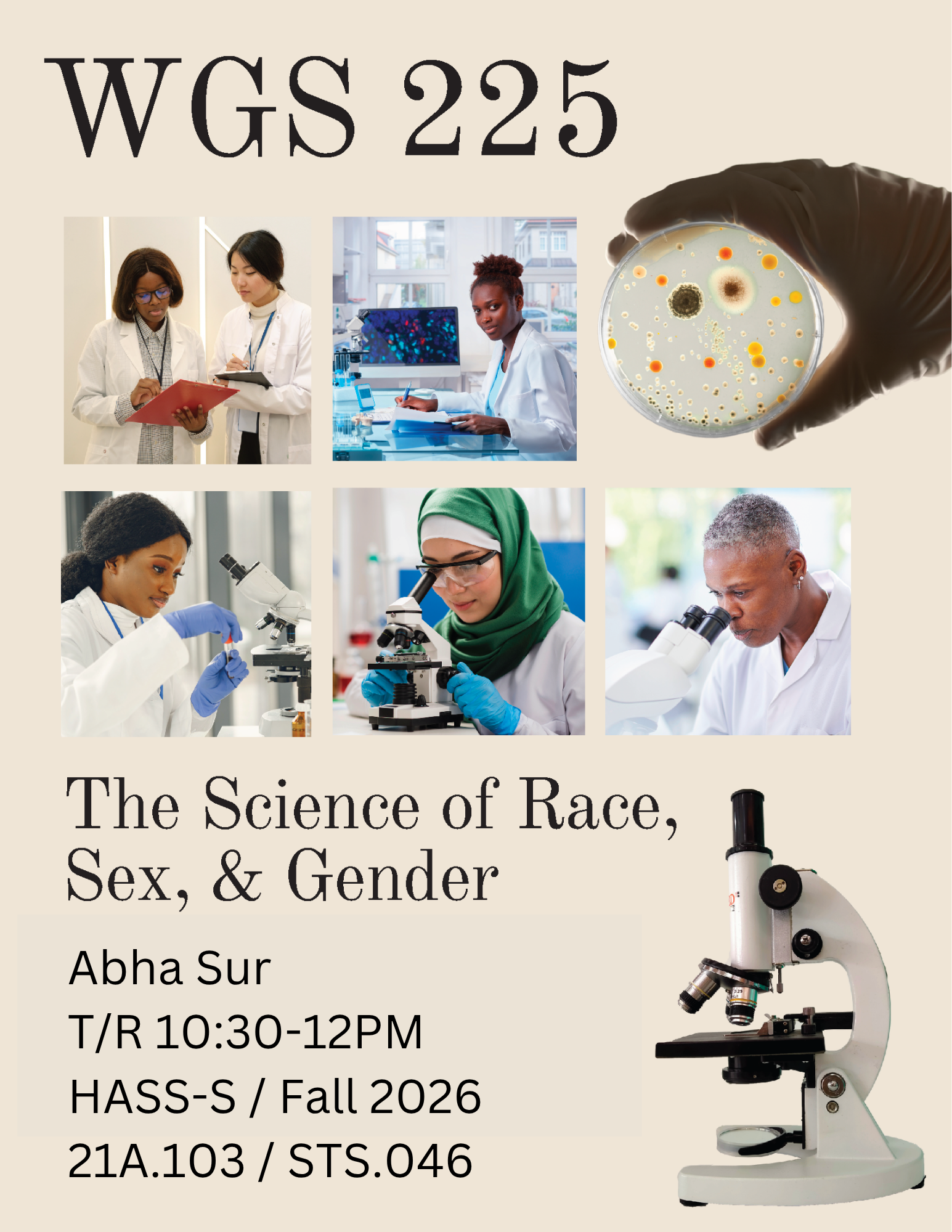 WGS.225 The Science of Race, Sex, and Gender