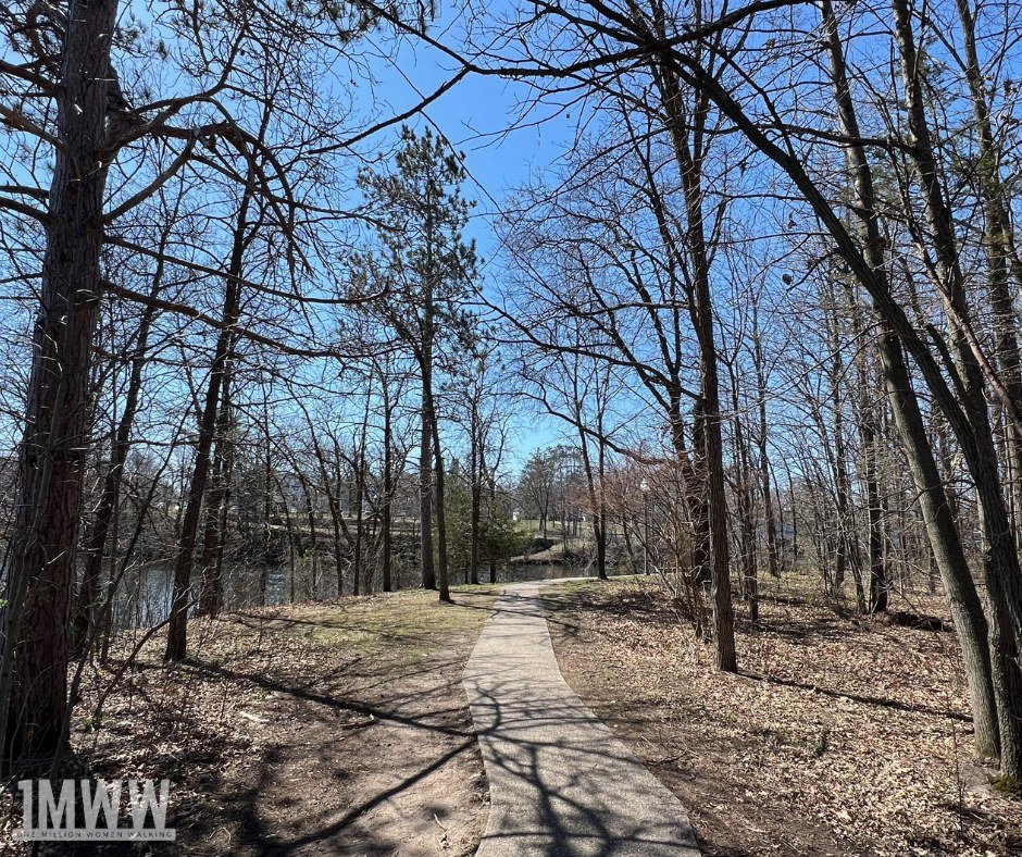 Day 105 #walk2024 Signs of spring everywhere&mdash;buds on the trees, flowers pushing up from the earth, even some turtles swimming in the shallows. A beautiful day to be outside walking! #selfcare #natureheals #walking #bodymindspirit