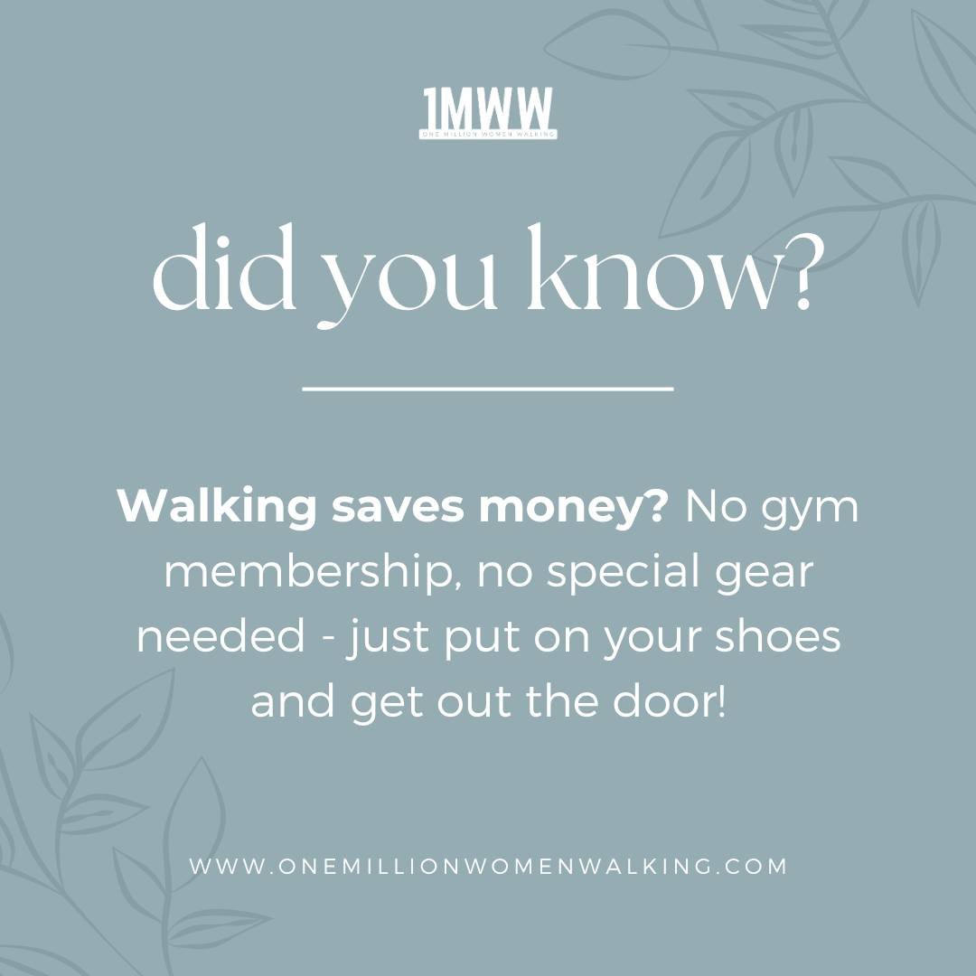 #taxday got you thinking about your budget? #DYK #walking saves money? One of the reasons I love walking so much! Put on your shoes and walk out the door. It's free and so effective, scientifically proven to create #wholeself health + save money and 