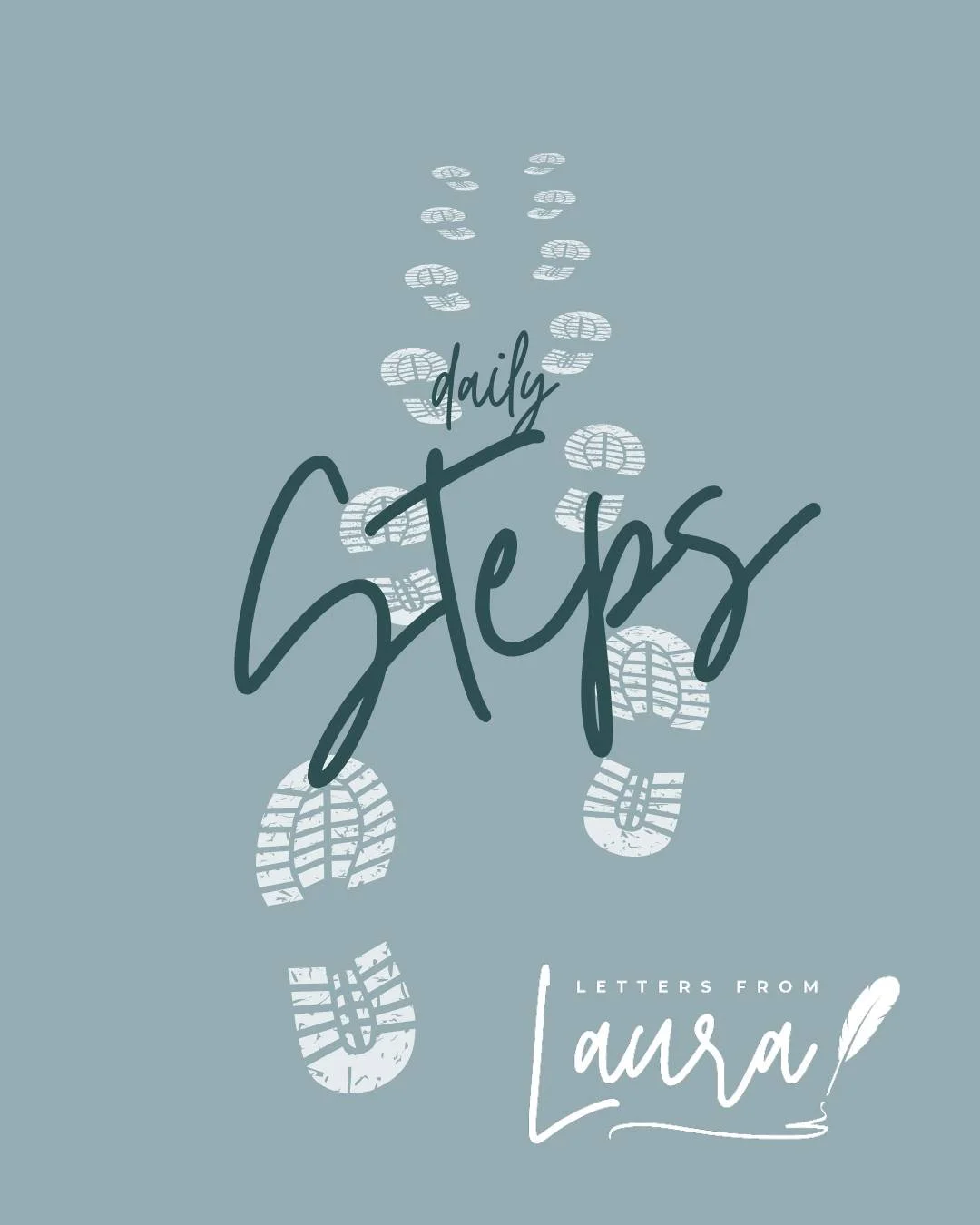 Sometimes the hardest part of walking is simply remembering to go.
That is one of the reasons I created Daily Steps through Letters from Laura.
Three gentle walking reminders each week.
No pressure. No perfection. Just simple encouragement, beautiful