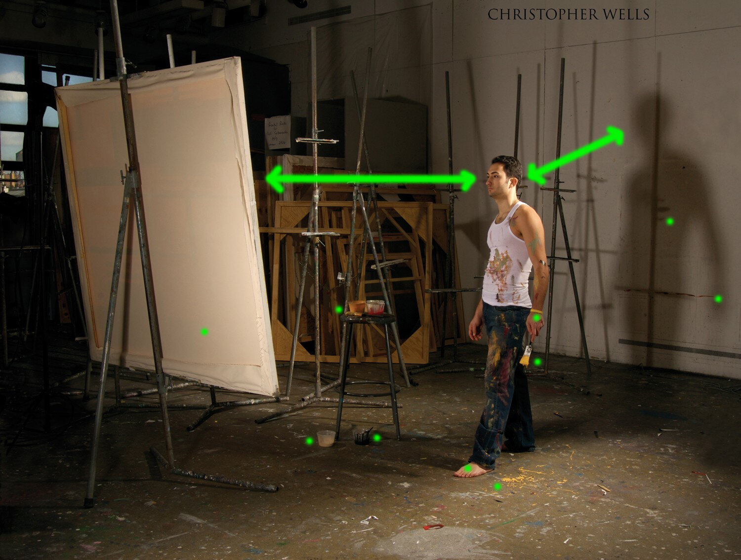 green-dots-christopher-wells-photographer-nyc-model-cool-painting.jpg