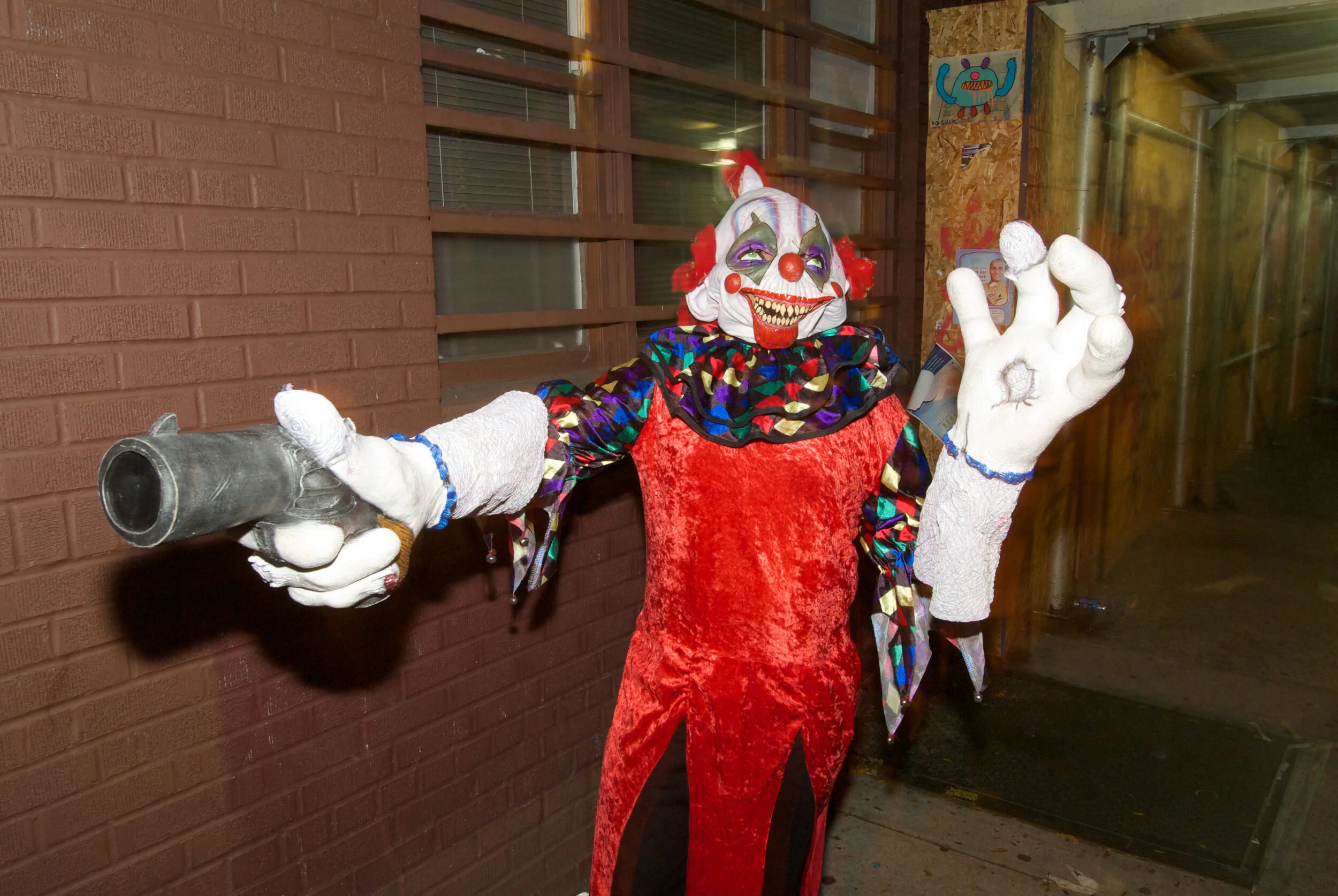halloween-sexy-girls-nyc-book-print-christopher-wells-clown.jpg